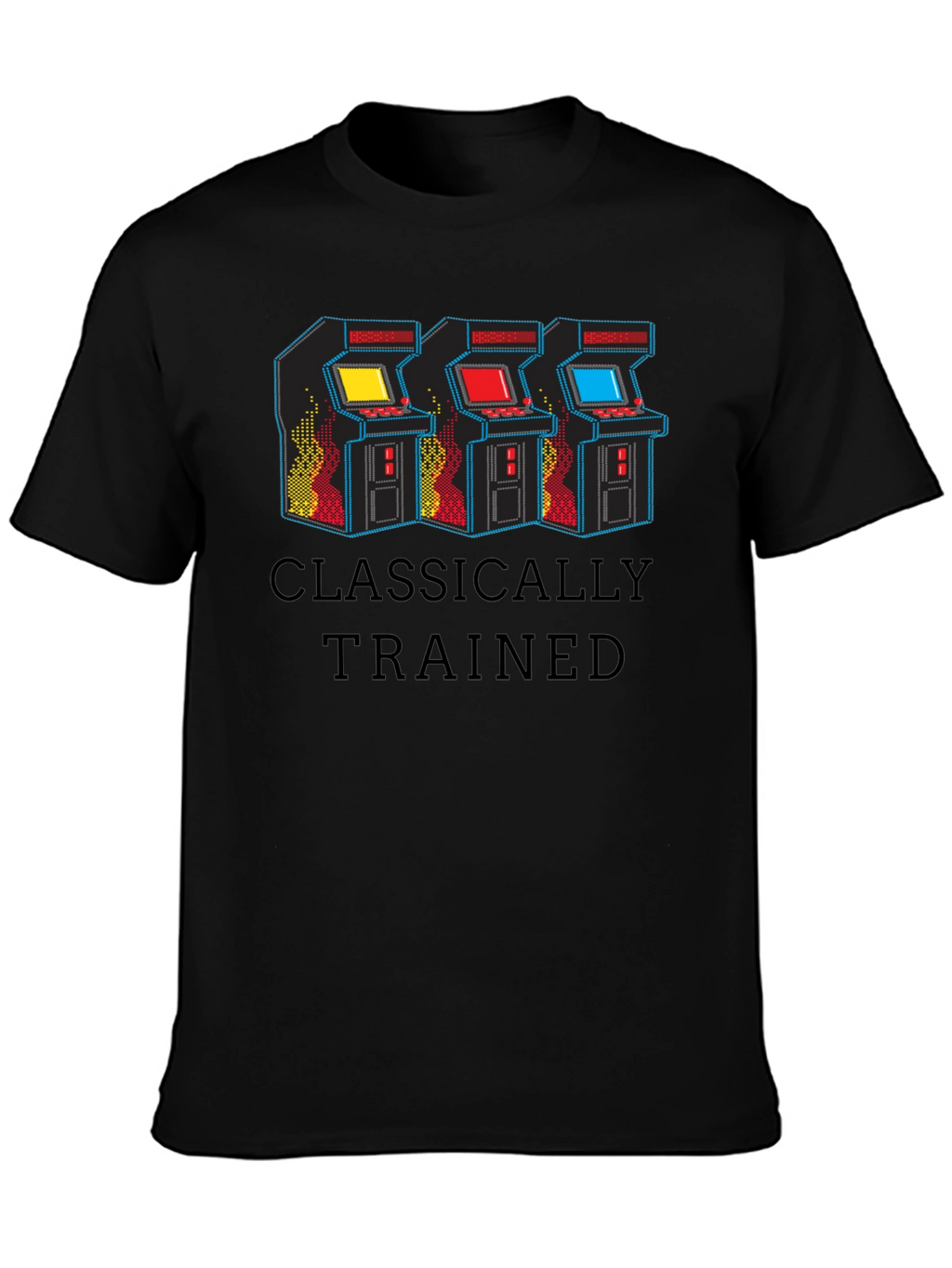 Classically Trained Retro Arcade Gamer T-Shirt