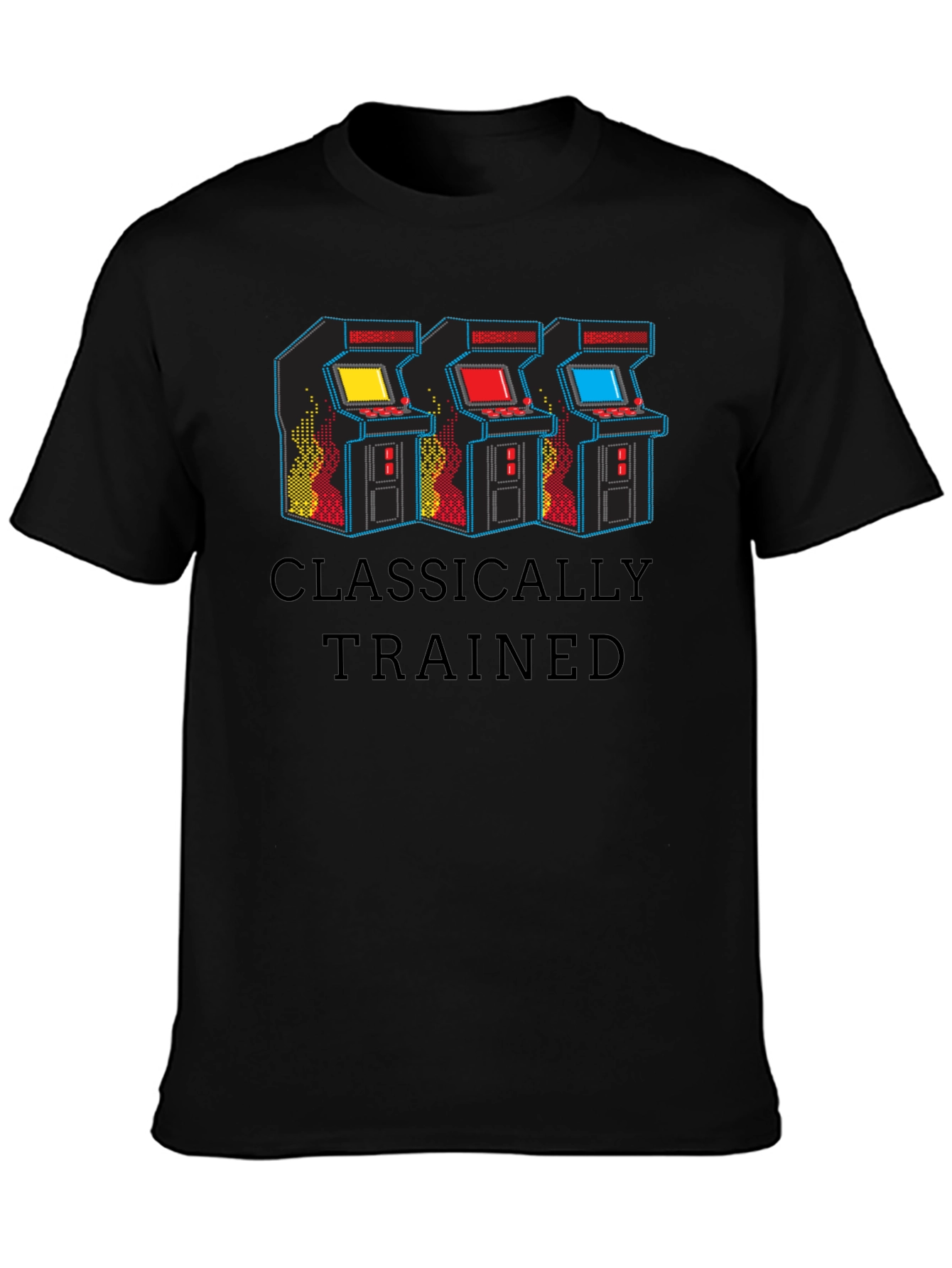 Classically Trained Retro Arcade Gamer T-Shirt