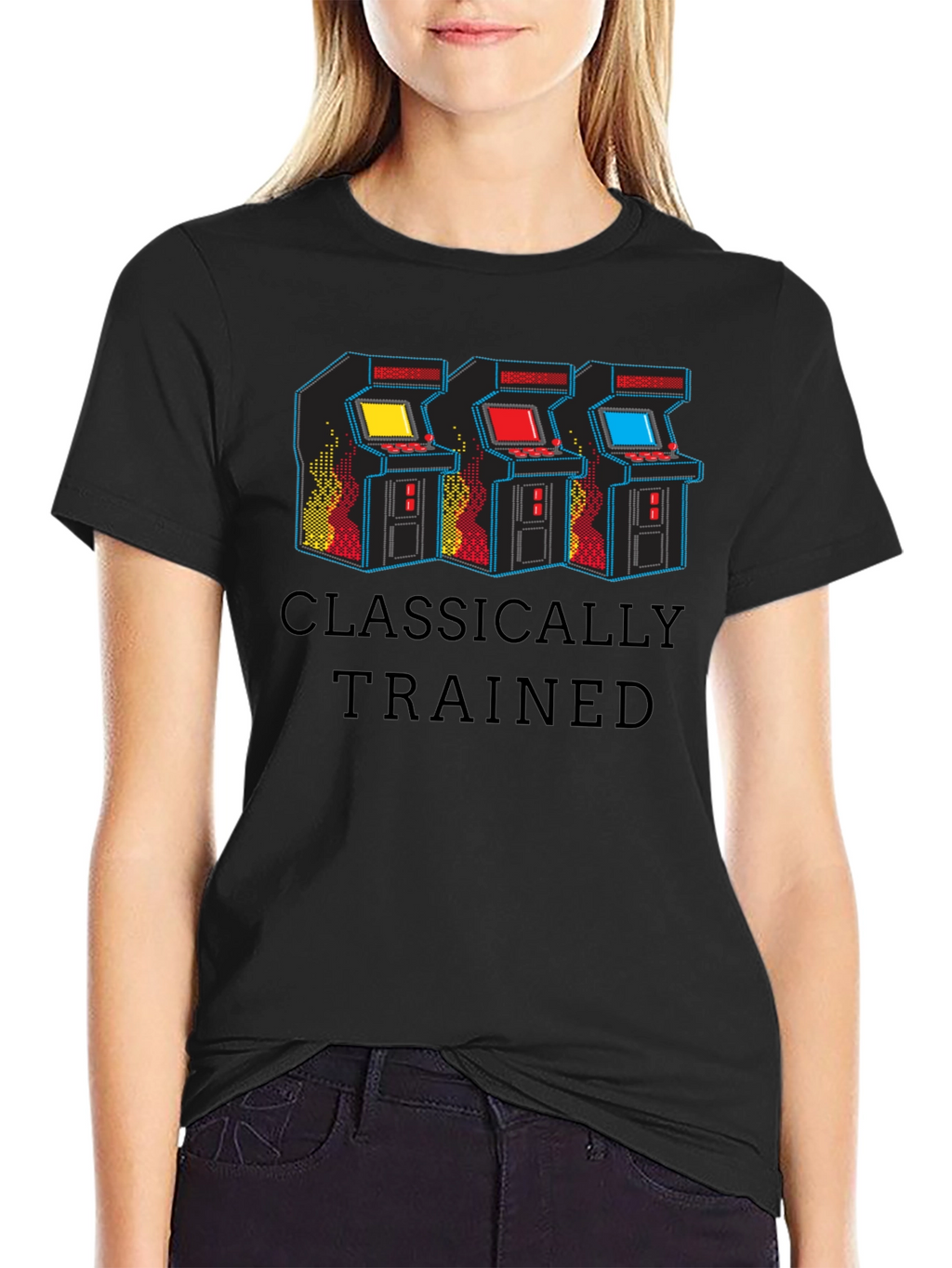 Classically Trained Retro Arcade Gamer T-Shirt