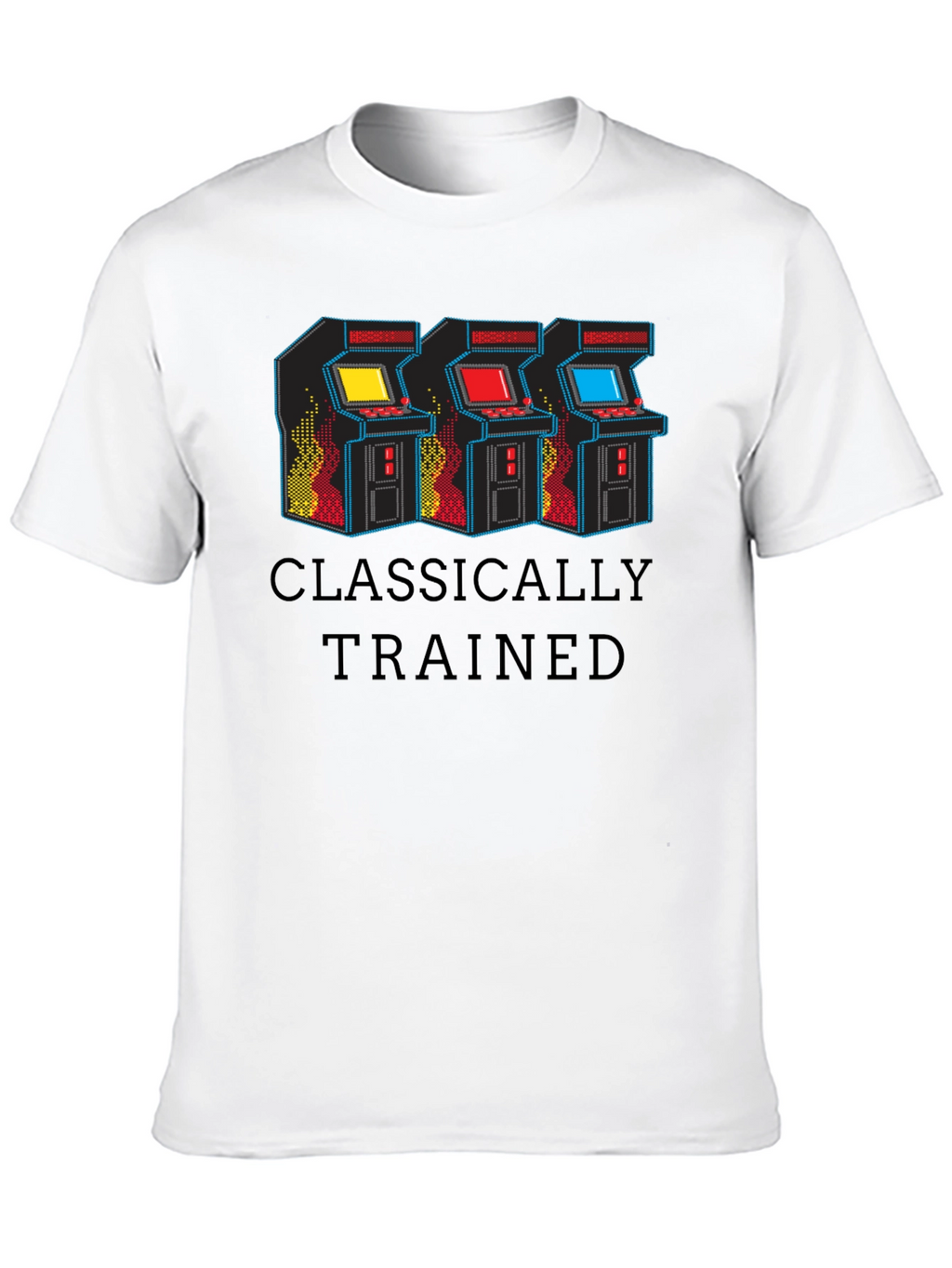 Classically Trained Retro Arcade Gamer T-Shirt