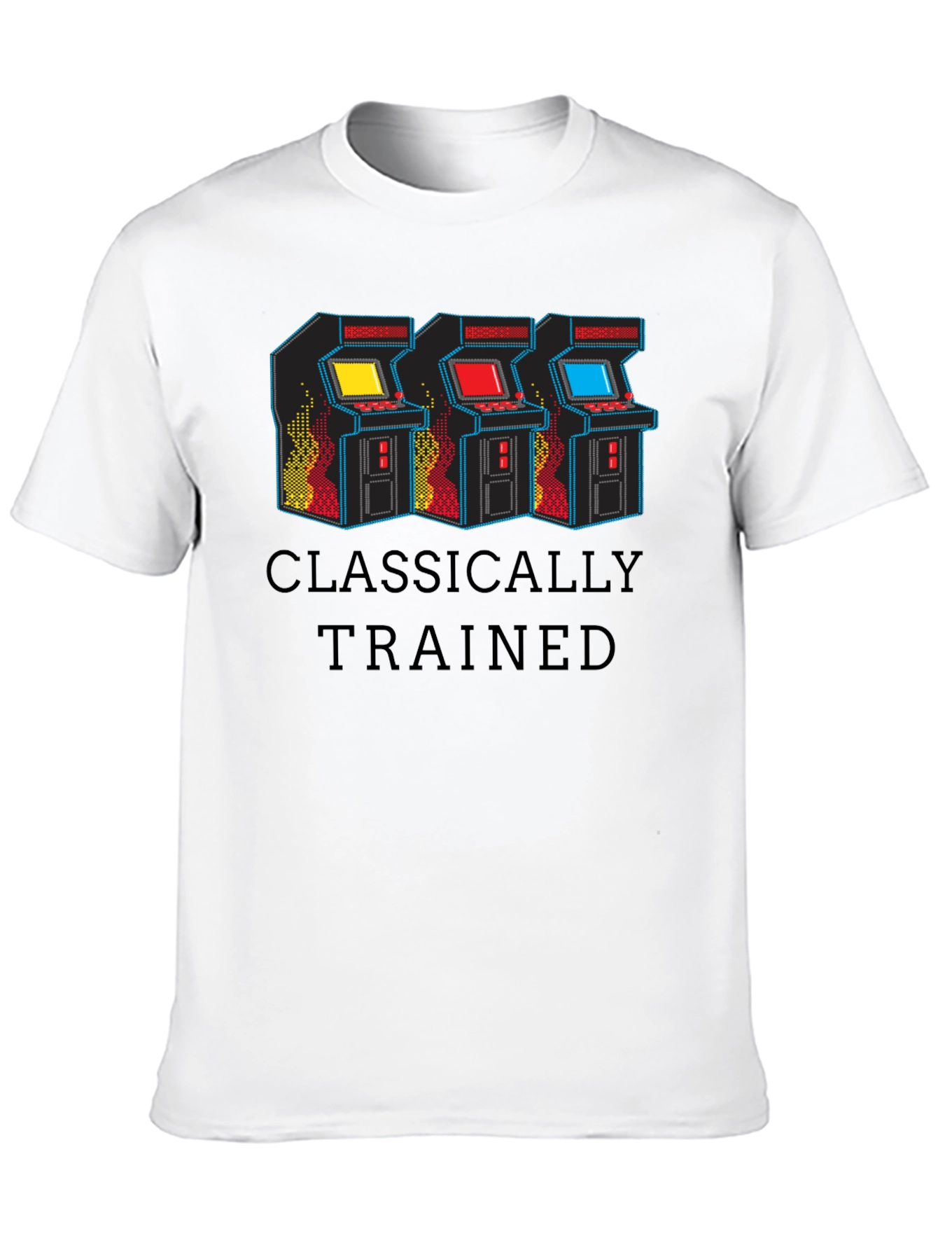 Classically Trained Retro Arcade Gamer T-Shirt