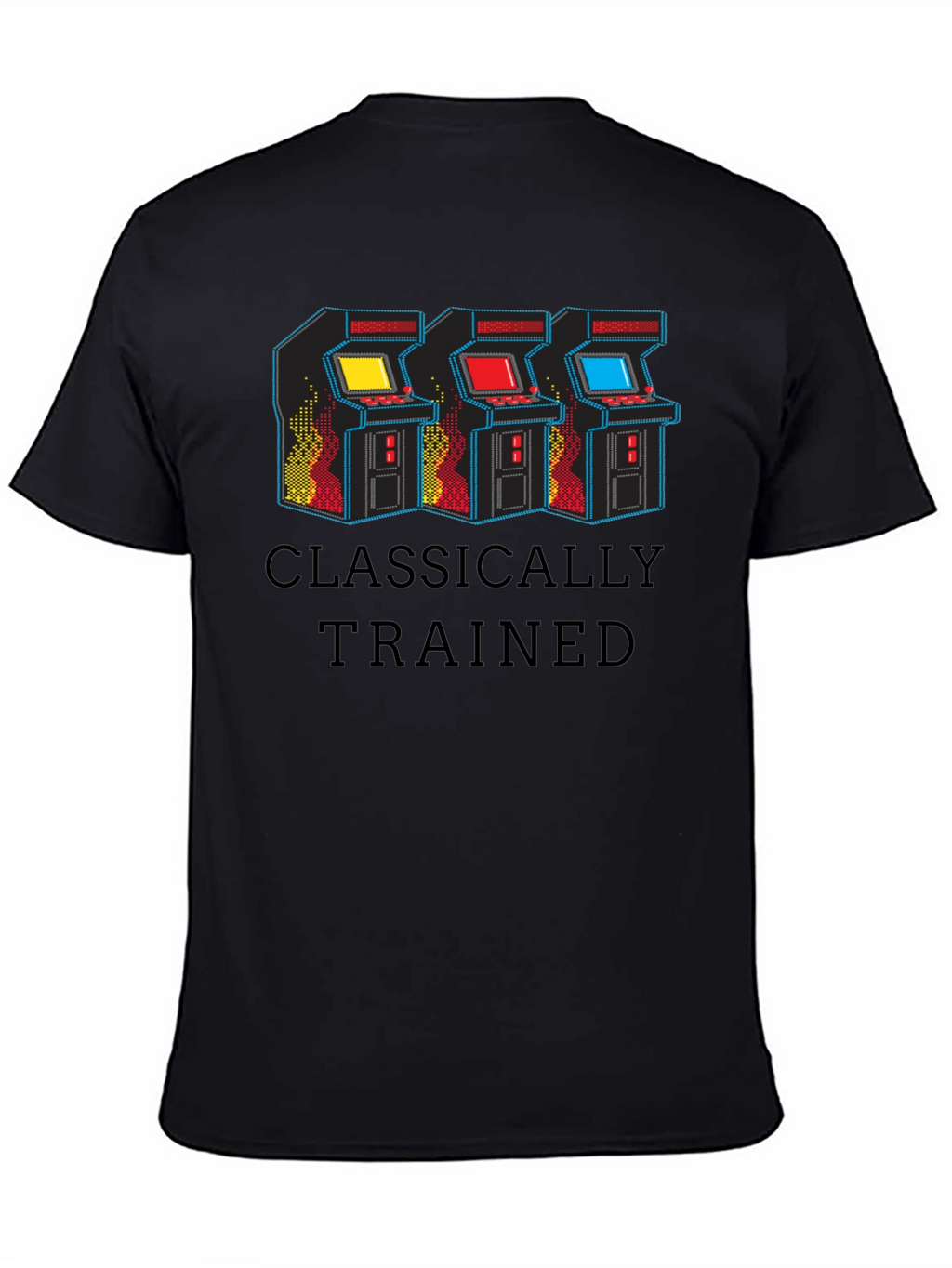 Classically Trained Retro Arcade Gamer T-Shirt