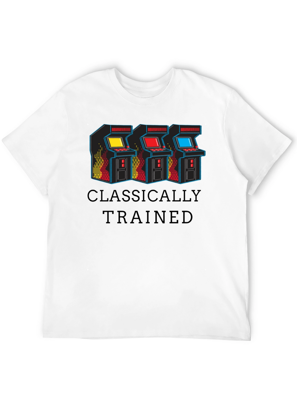 Classically Trained Retro Arcade Gamer T-Shirt
