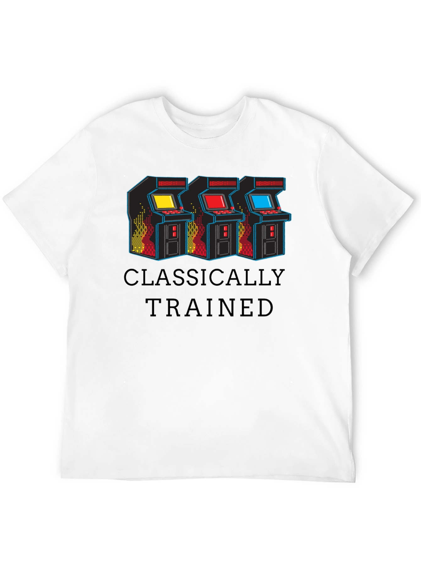 Classically Trained Retro Arcade Gamer T-Shirt