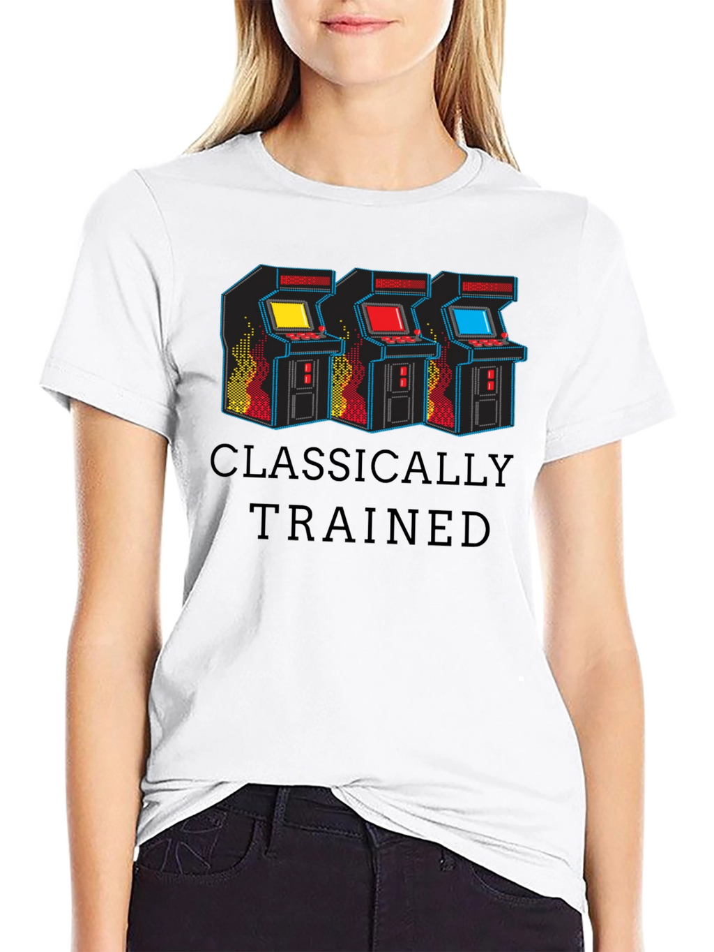 Classically Trained Retro Arcade Gamer T-Shirt