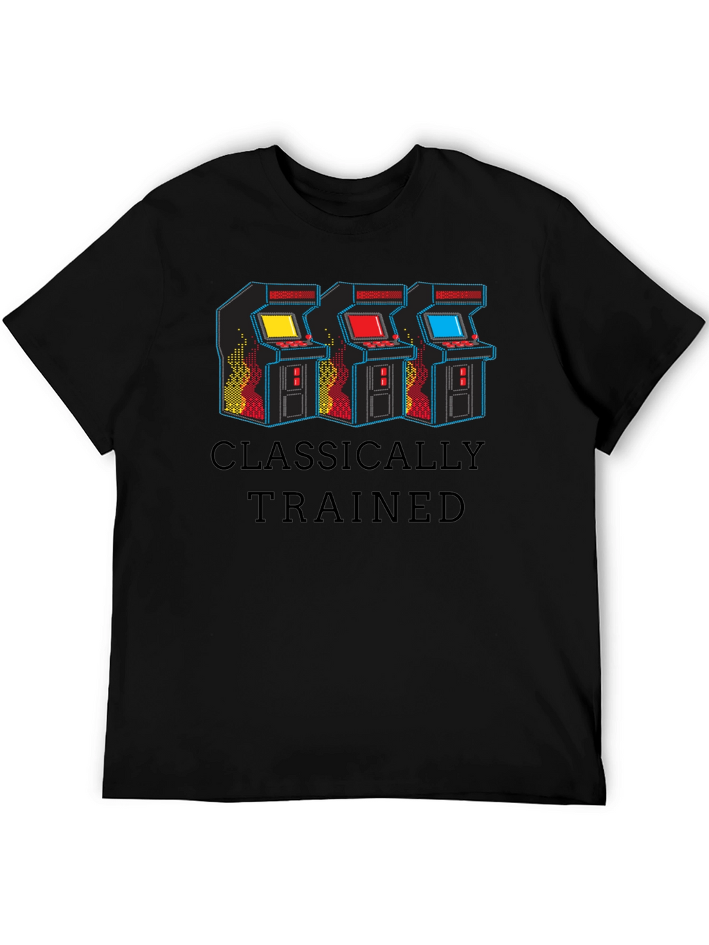 Classically Trained Retro Arcade Gamer T-Shirt