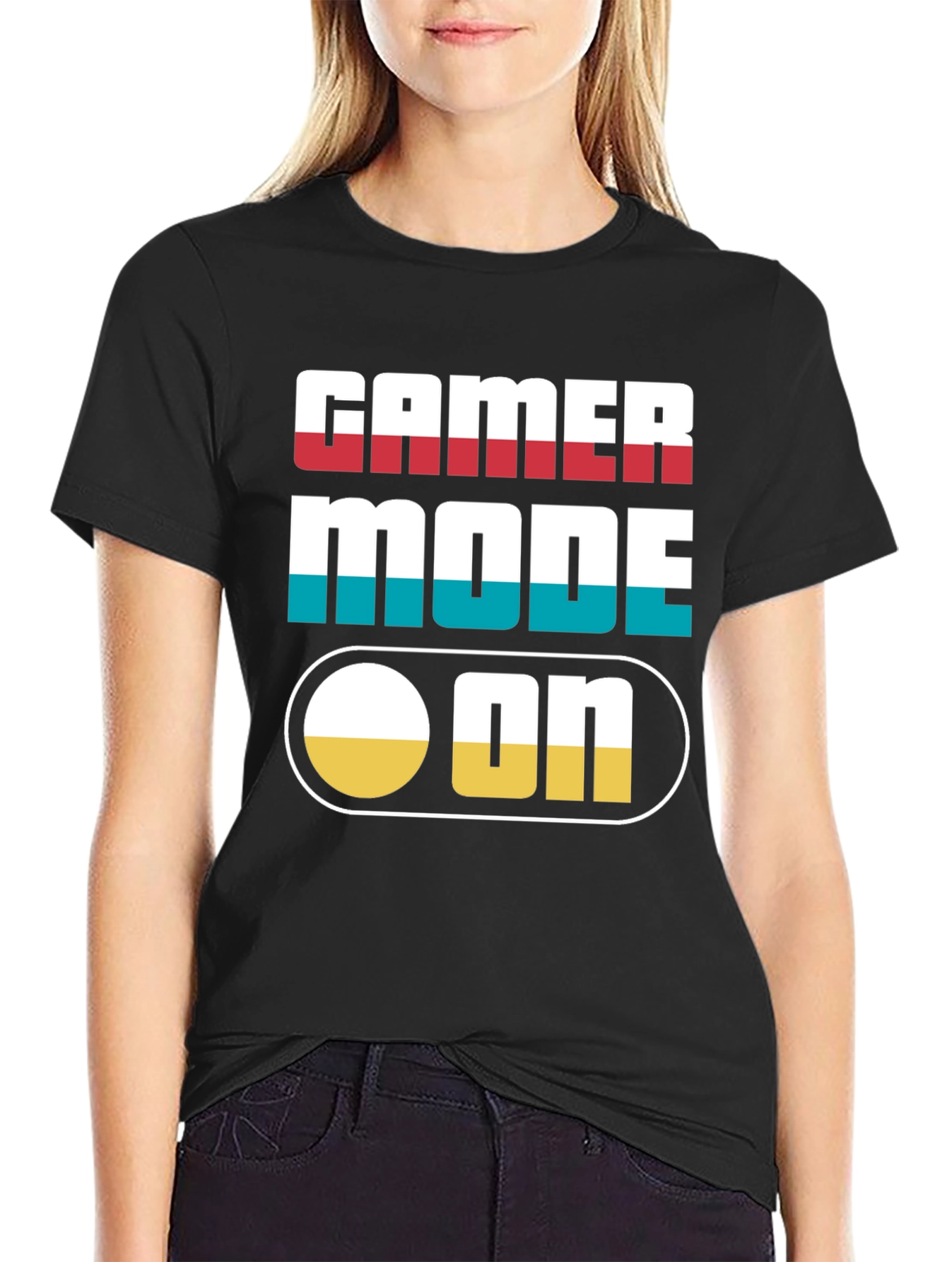 Gamer Mode On T-Shirt - Cool Graphic Tee for Gaming Fans