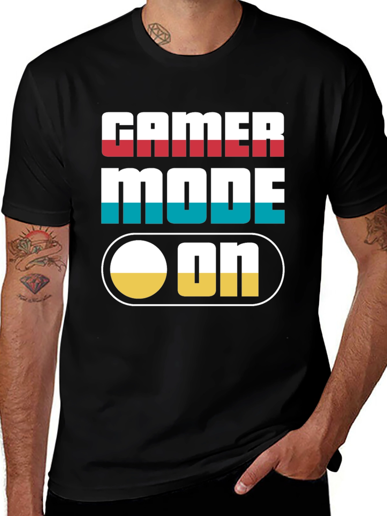 Gamer Mode On T-Shirt - Cool Graphic Tee for Gaming Fans