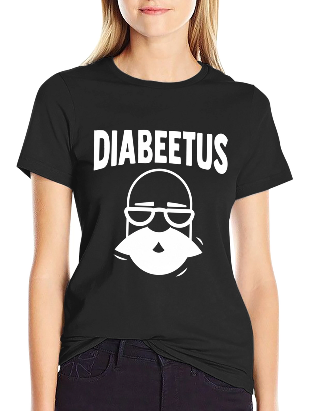 Diabeetus Graphic T-Shirt - Black Cotton Tee