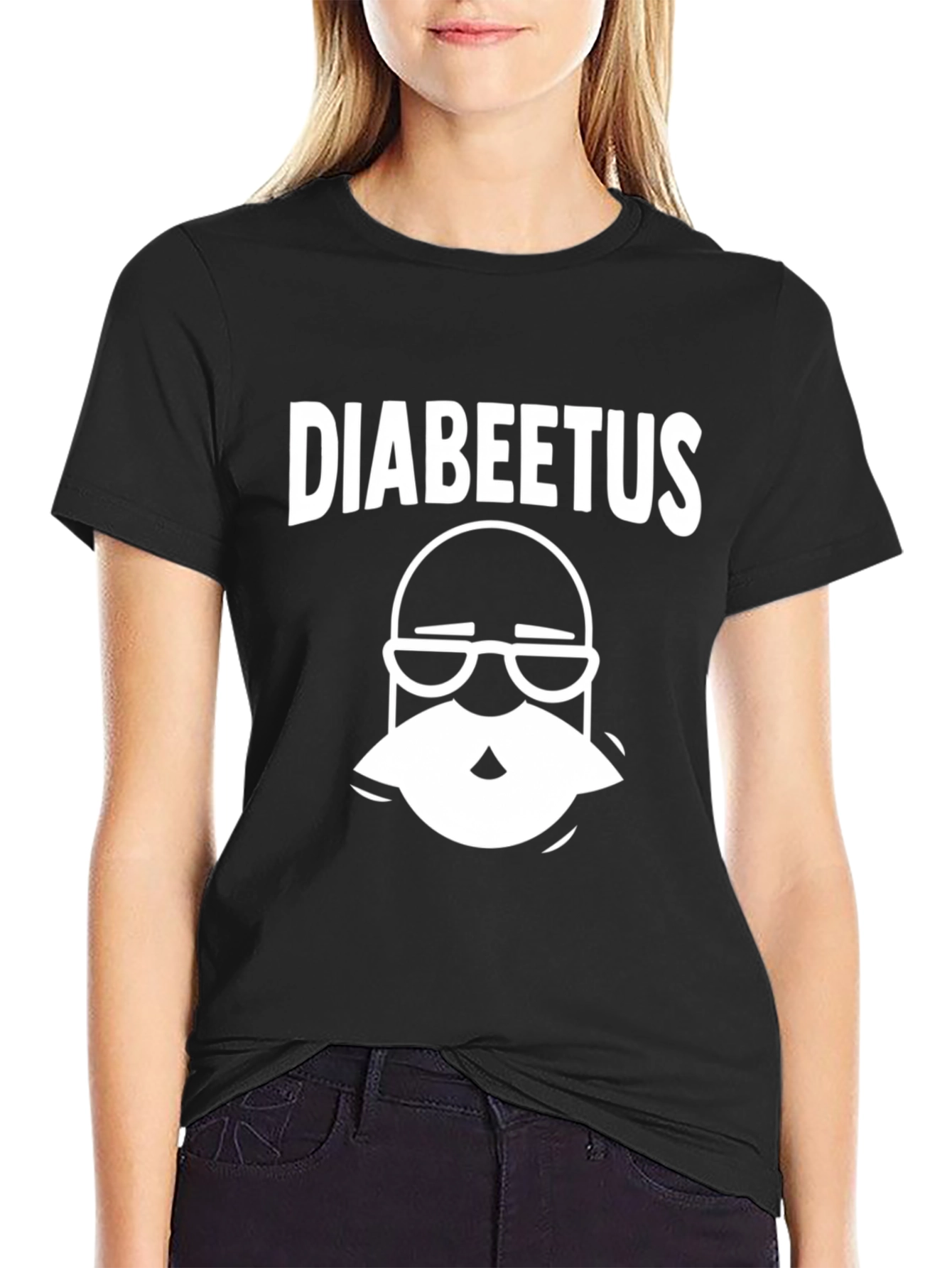 Diabeetus Graphic T-Shirt - Black Cotton Tee