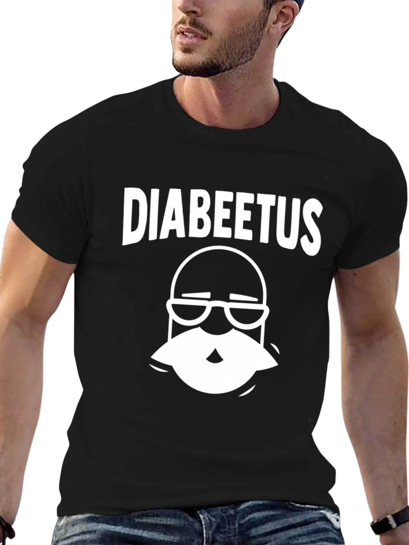 Diabeetus Graphic T-Shirt - Black Cotton Tee