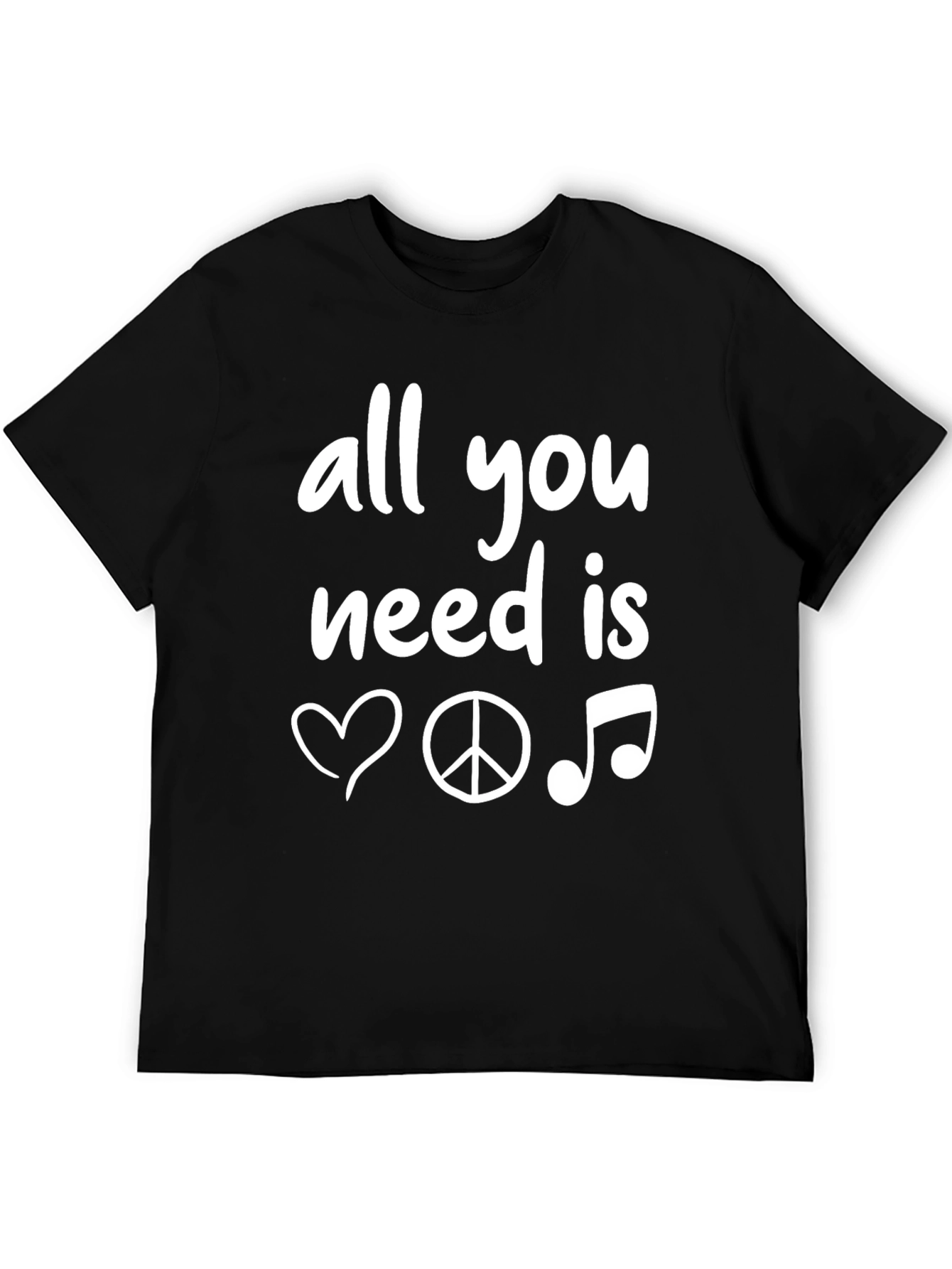 All You Need Is Love Peace Music T-Shirt