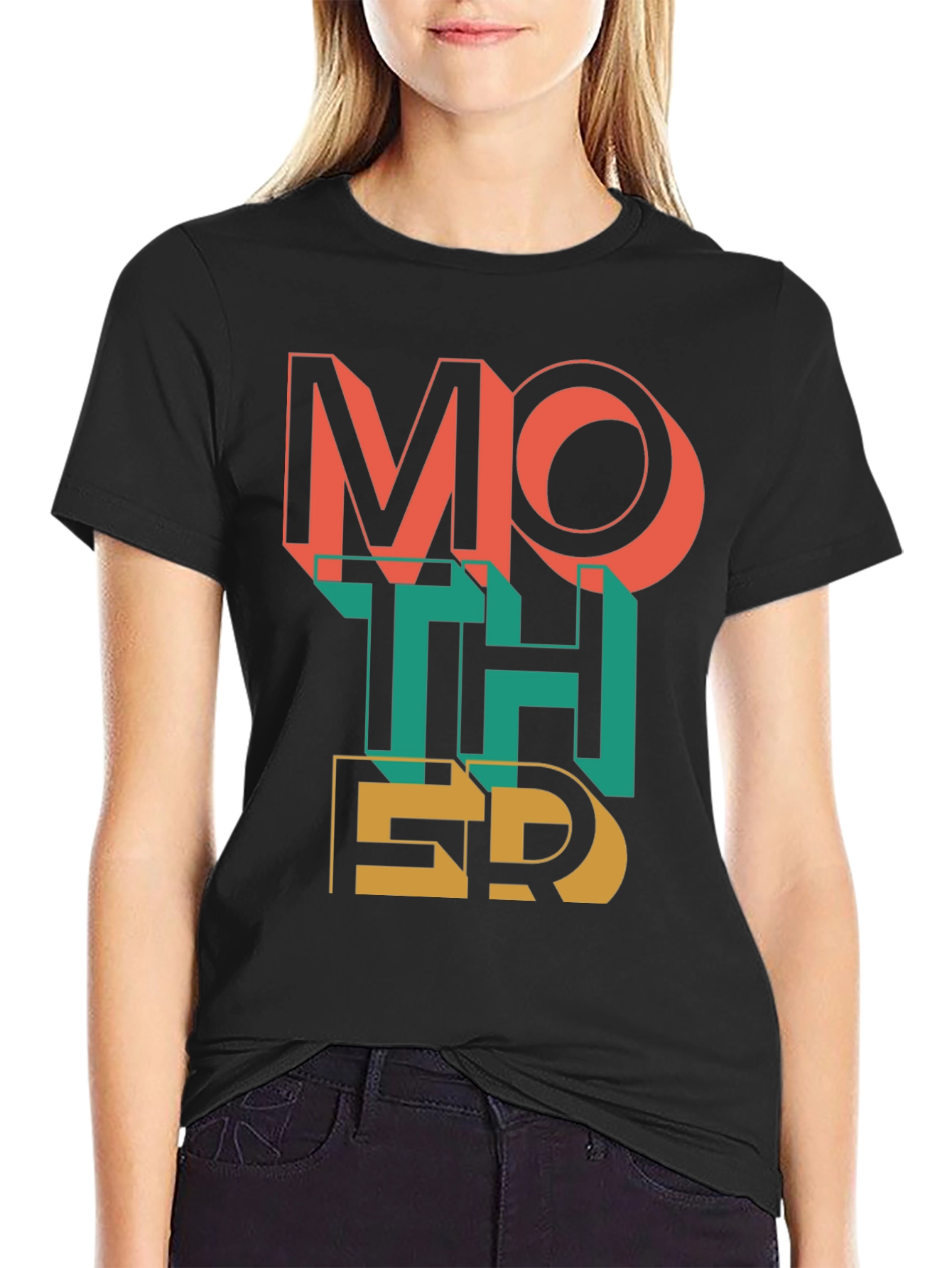 Retro Mother T-Shirt - Stylish Vintage Design