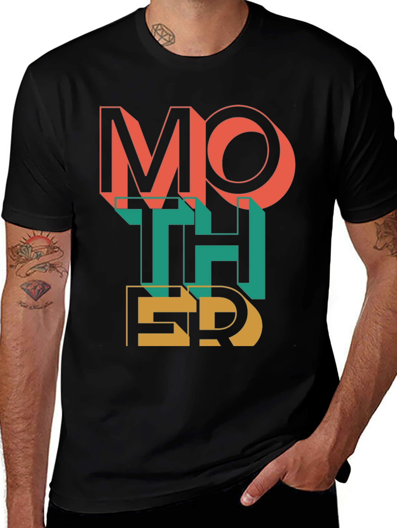 Retro Mother T-Shirt - Stylish Vintage Design
