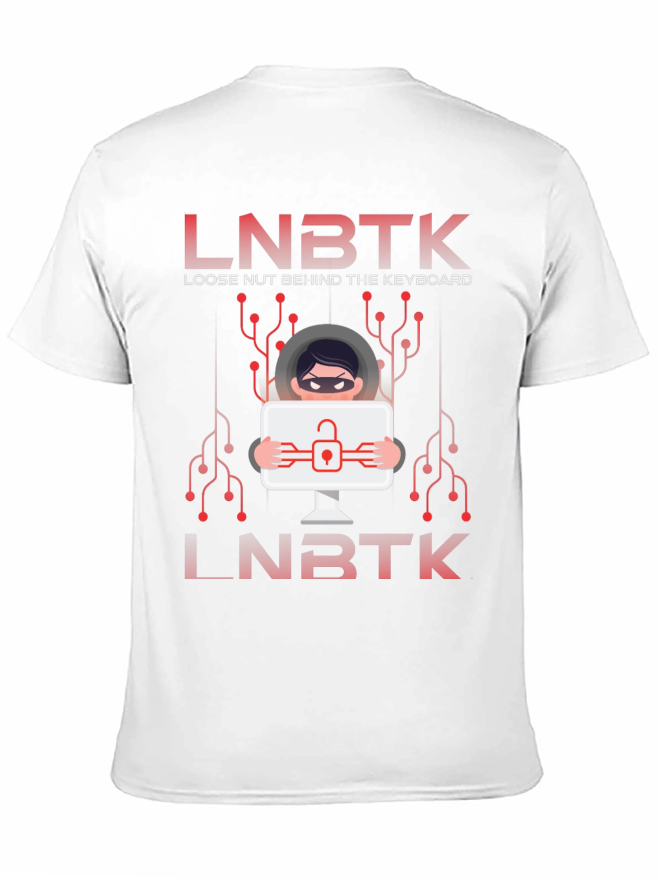 LNBKT Hacker Tee - Loose Nut Behind Keyboard