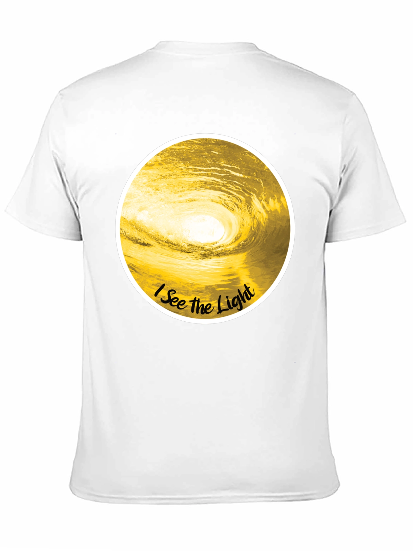 I See the Light Graphic Tee - Black