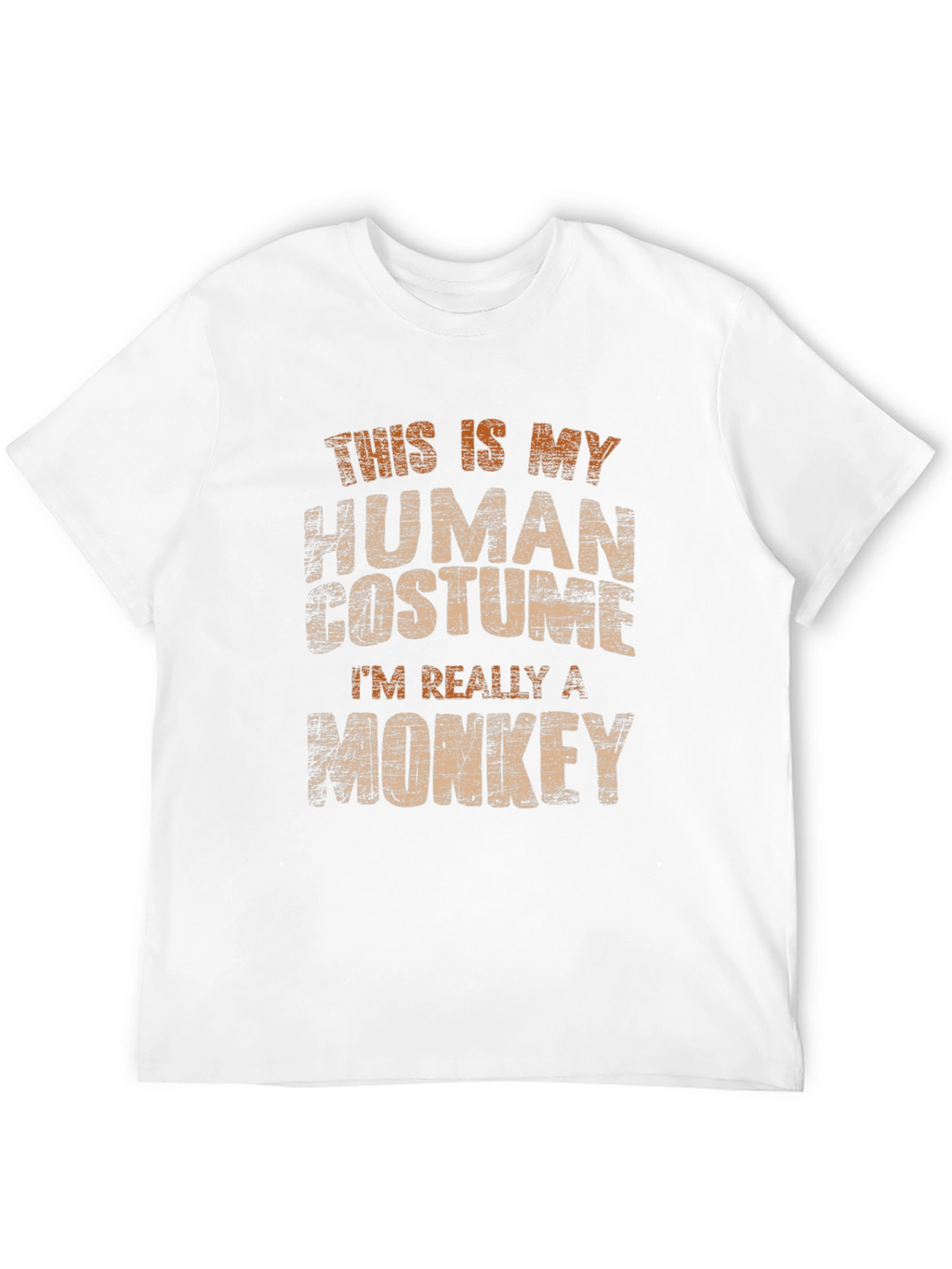 Human Costume Monkey Tee