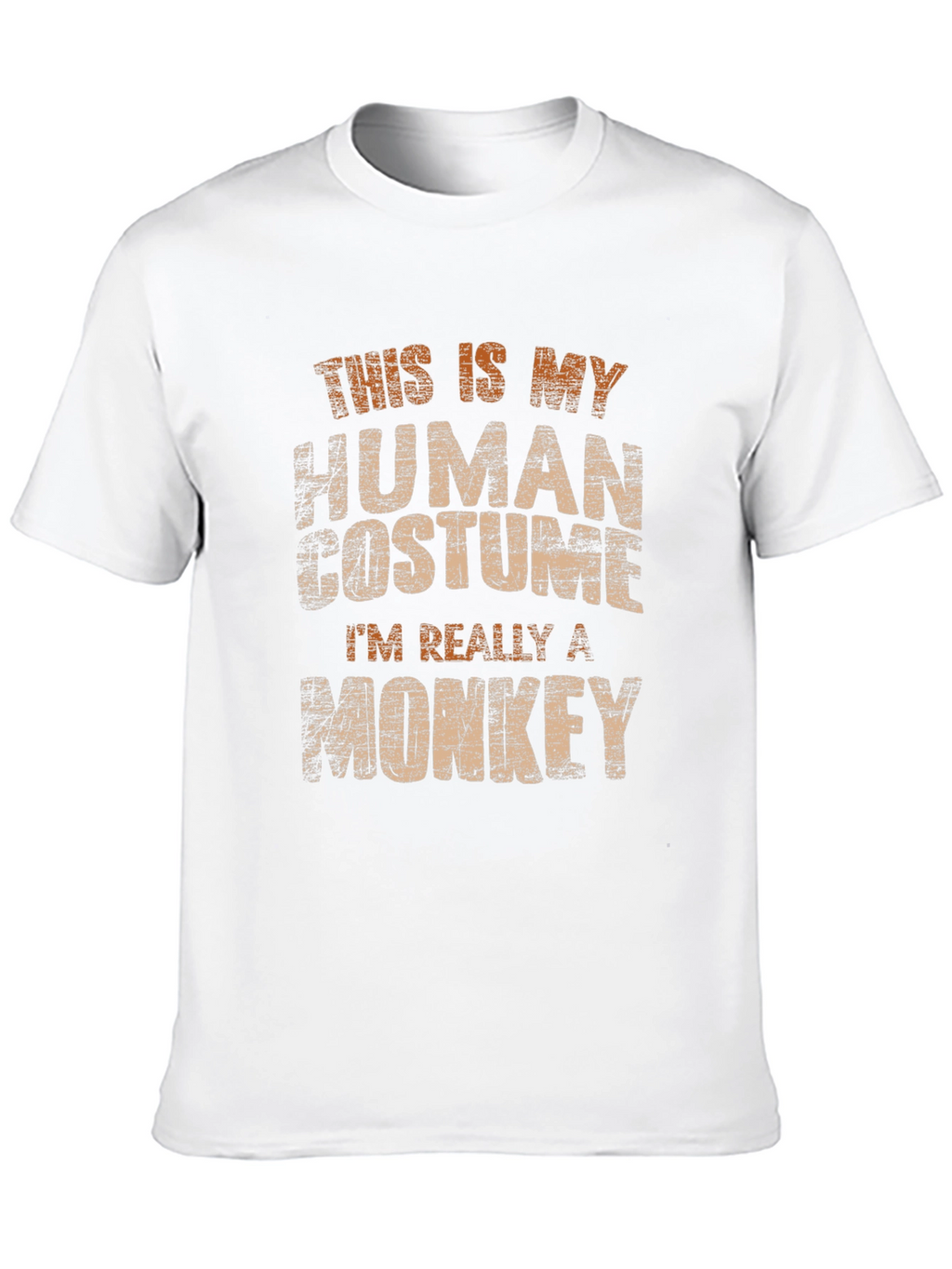 Human Costume Monkey Tee