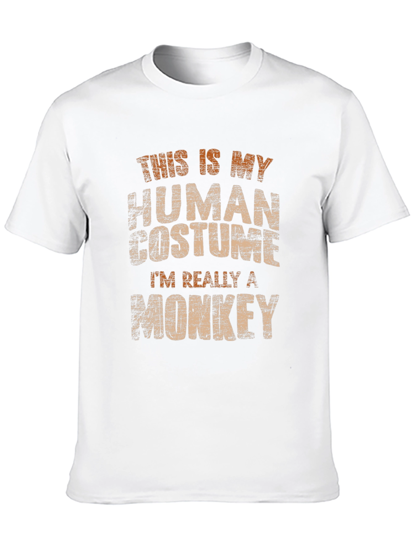 Human Costume Monkey Tee