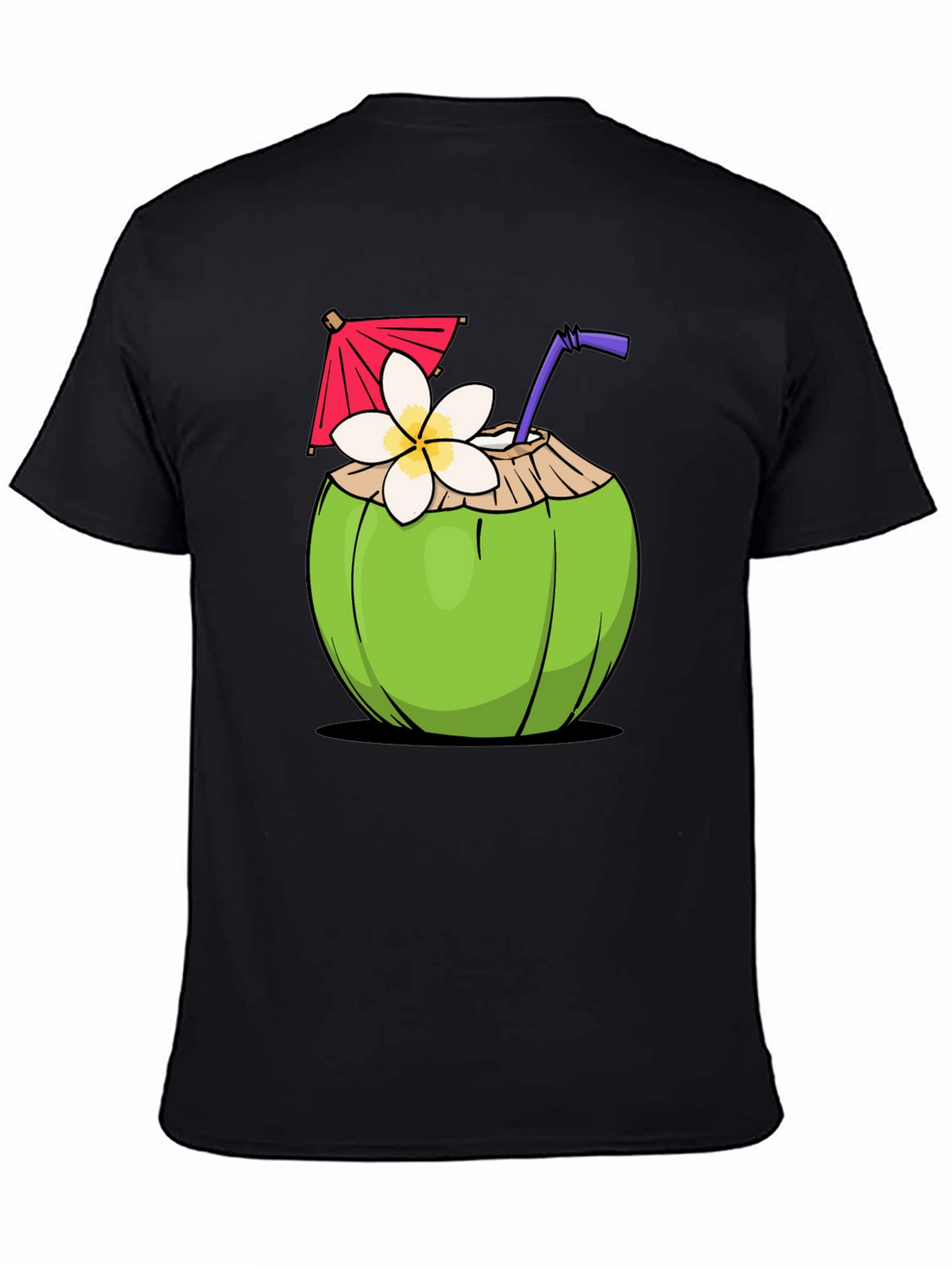 Coconut Drink Graphic T-Shirt