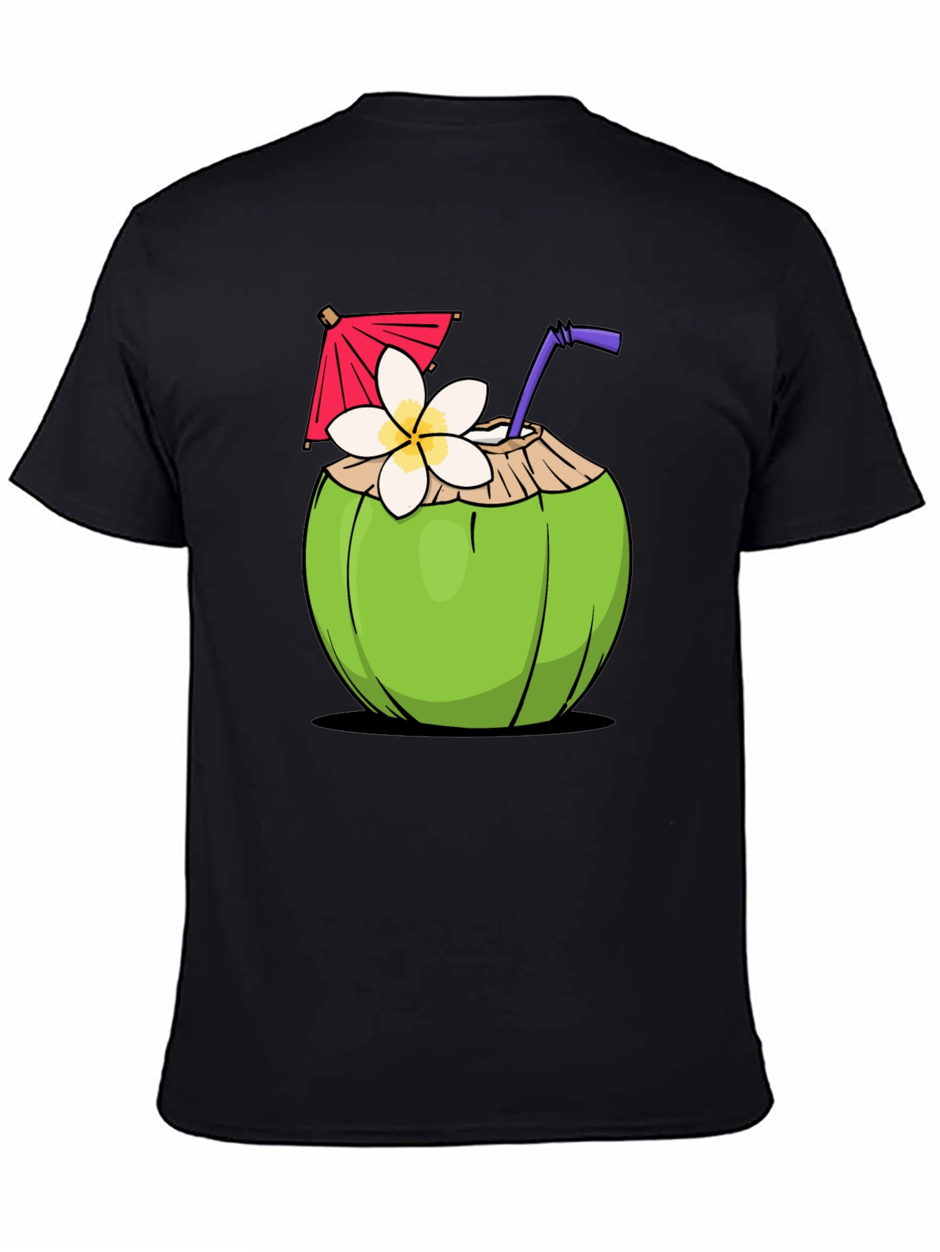 Coconut Drink Graphic T-Shirt