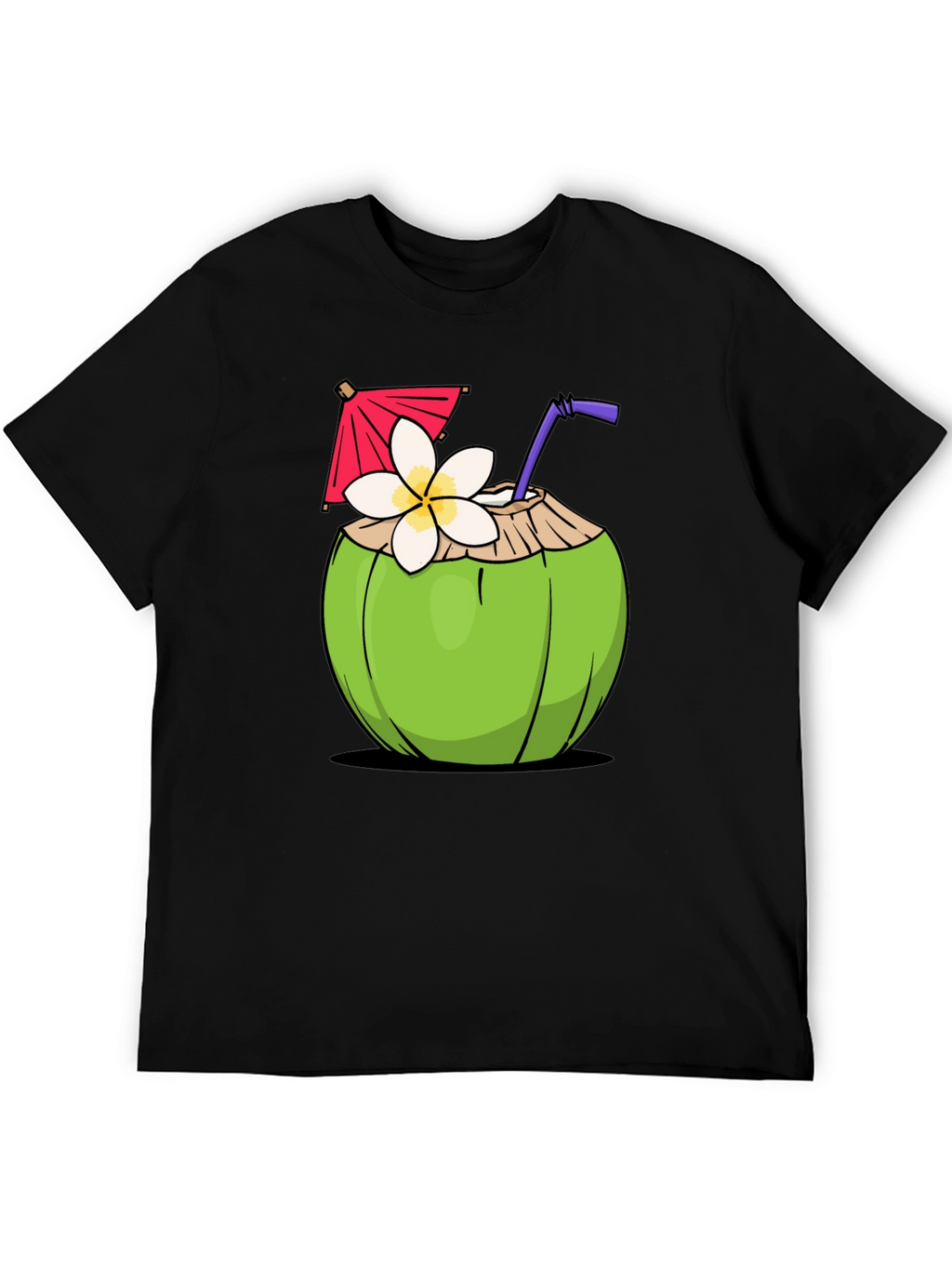 Coconut Drink Graphic T-Shirt