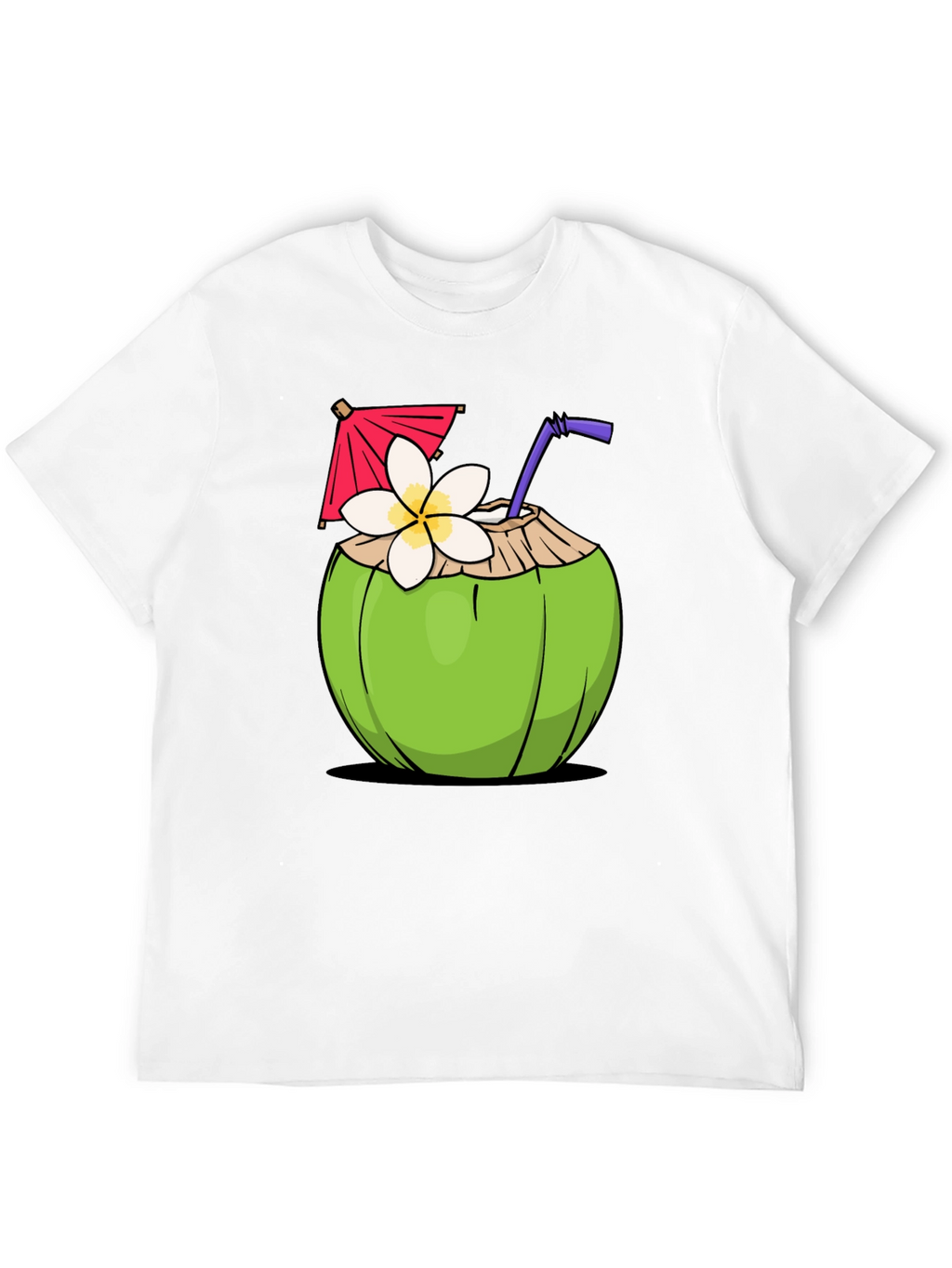 Coconut Drink Graphic T-Shirt