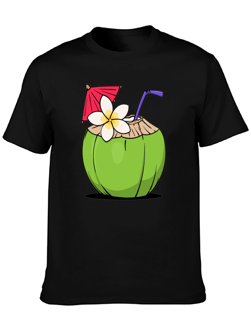 Coconut Drink Graphic T-Shirt