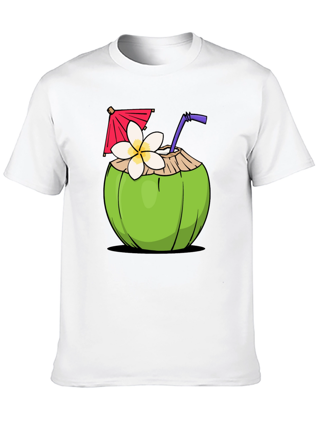 Coconut Drink Graphic T-Shirt