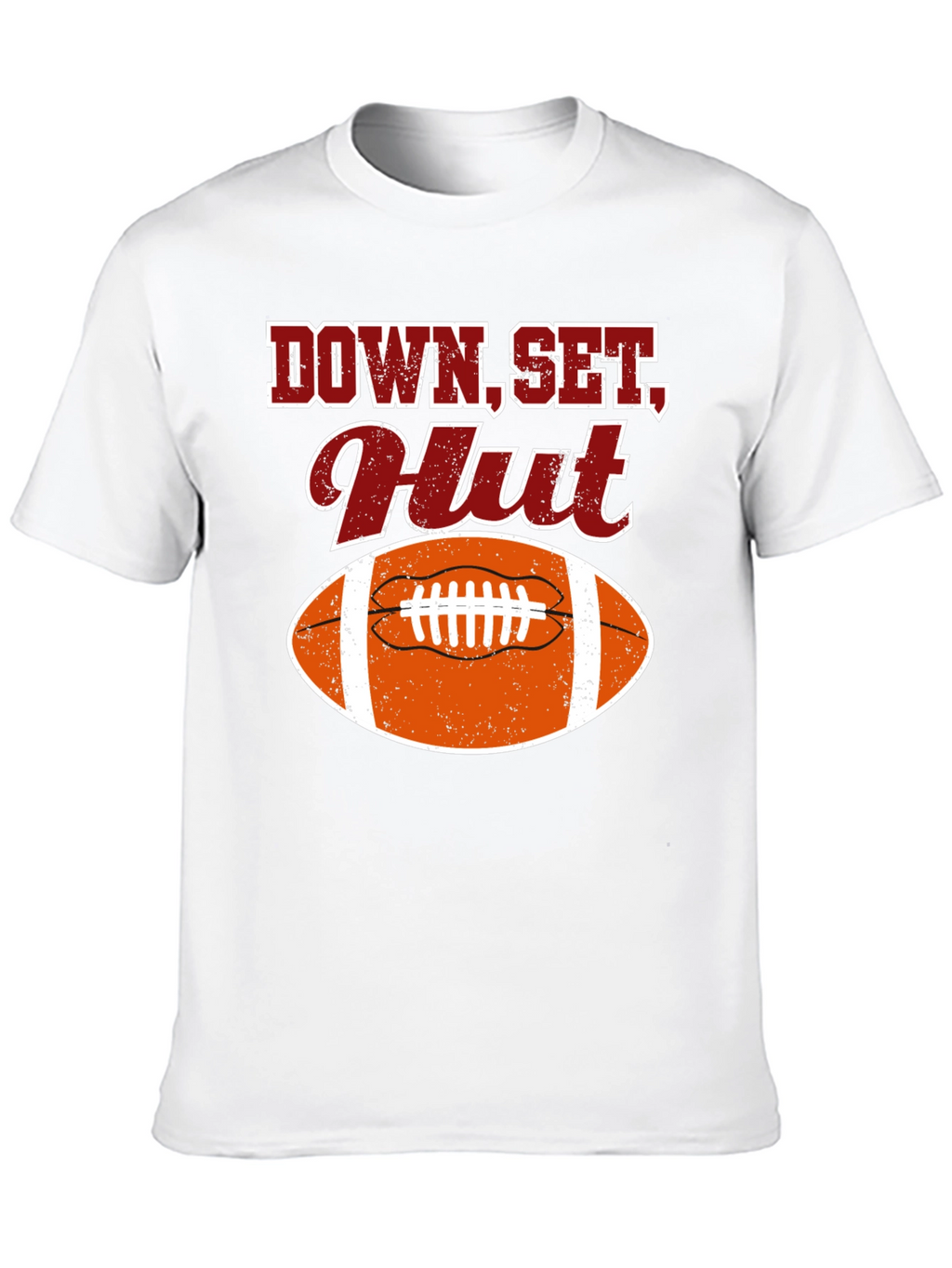 Down Set Hut Football T-Shirt