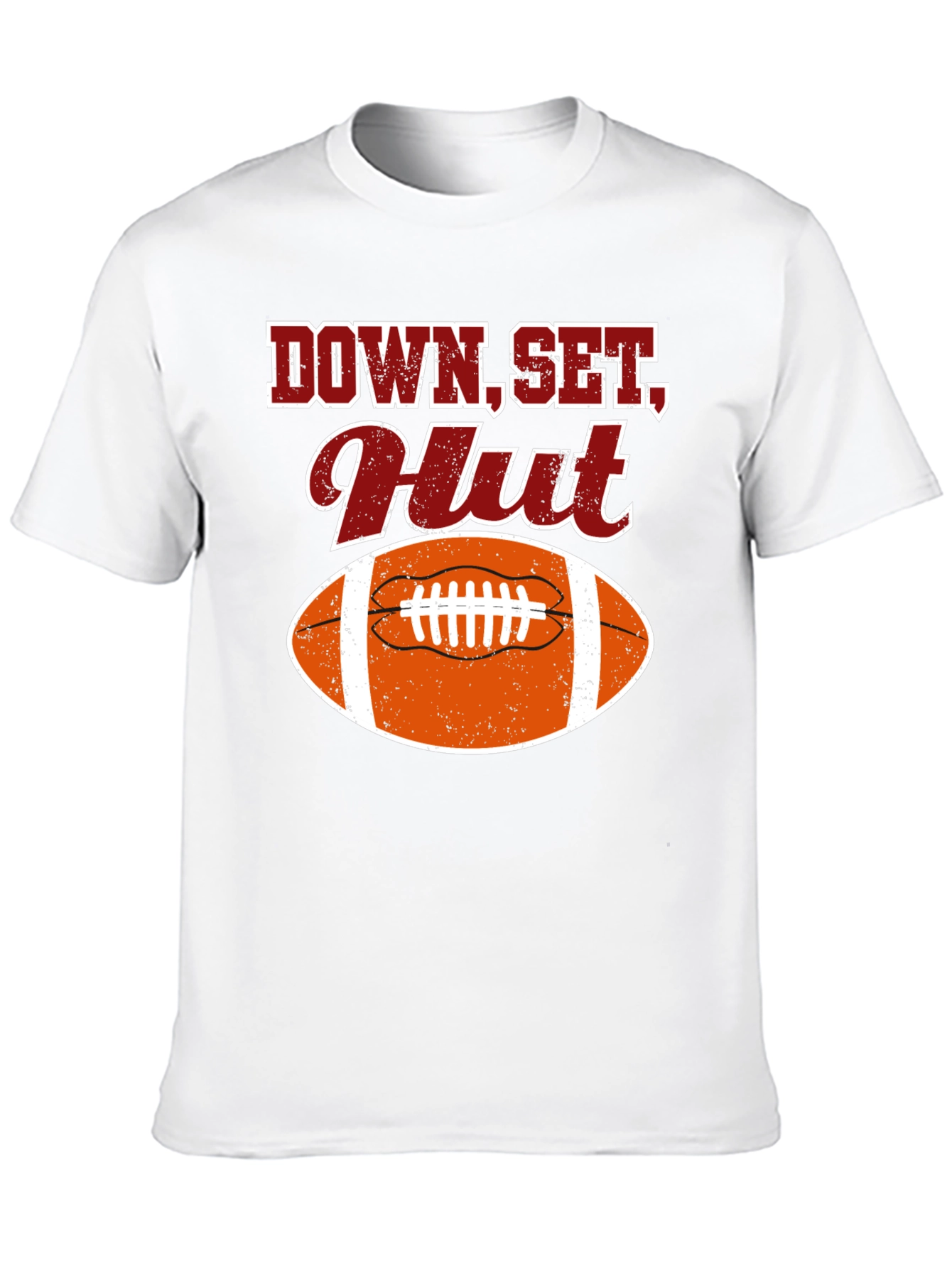 Down Set Hut Football T-Shirt