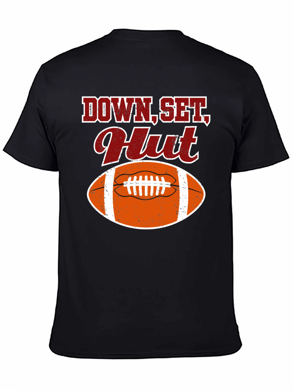 Down Set Hut Football T-Shirt