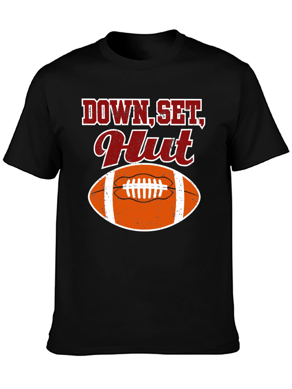 Down Set Hut Football T-Shirt