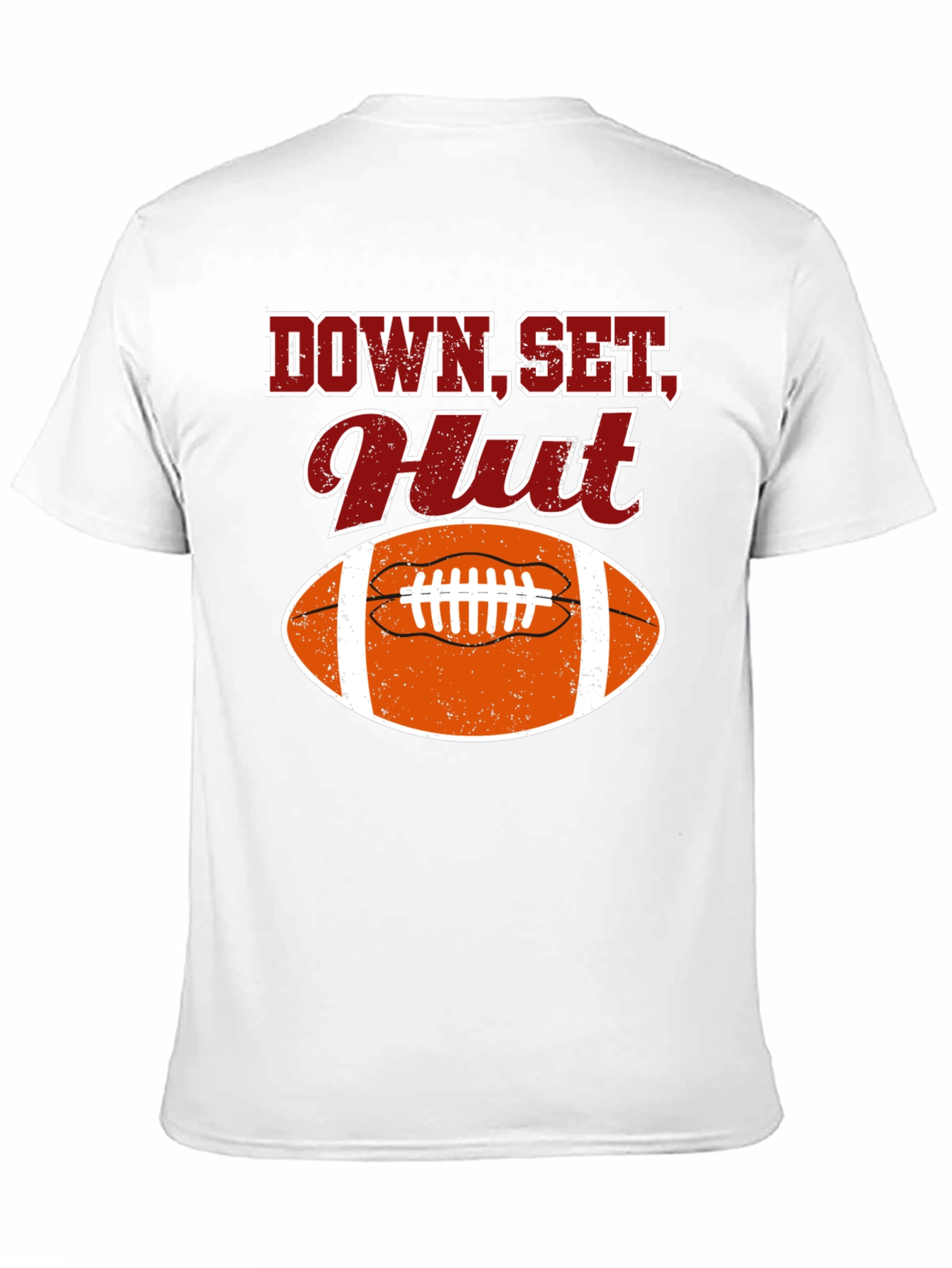 Down Set Hut Football T-Shirt