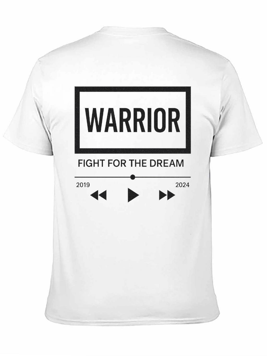 Warrior Dream Black T-Shirt