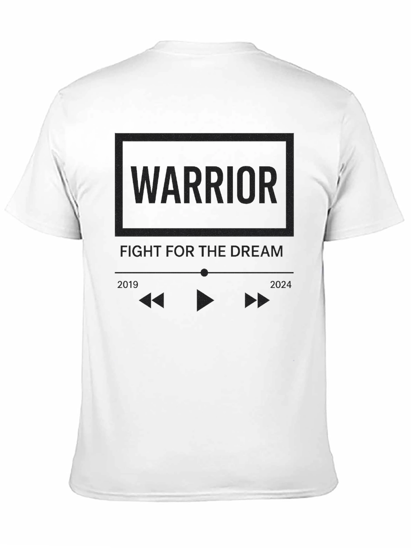 Warrior Dream Black T-Shirt