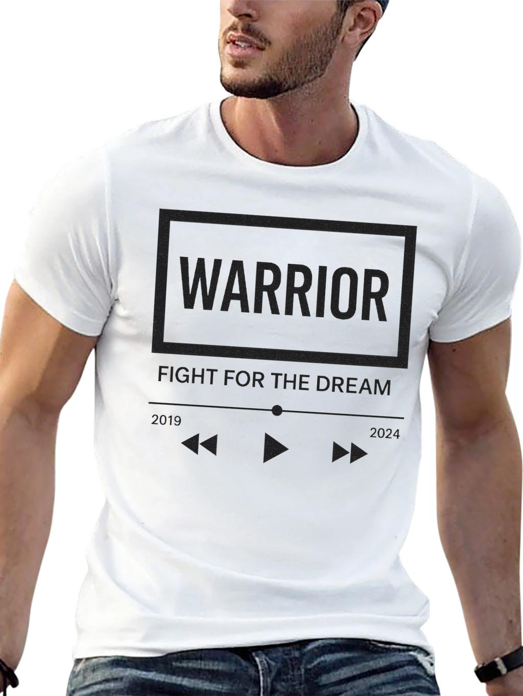 Warrior Dream Black T-Shirt