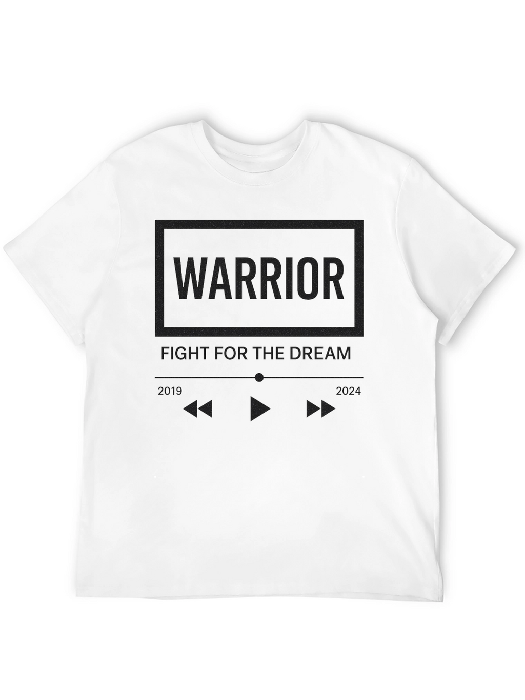 Warrior Dream Black T-Shirt