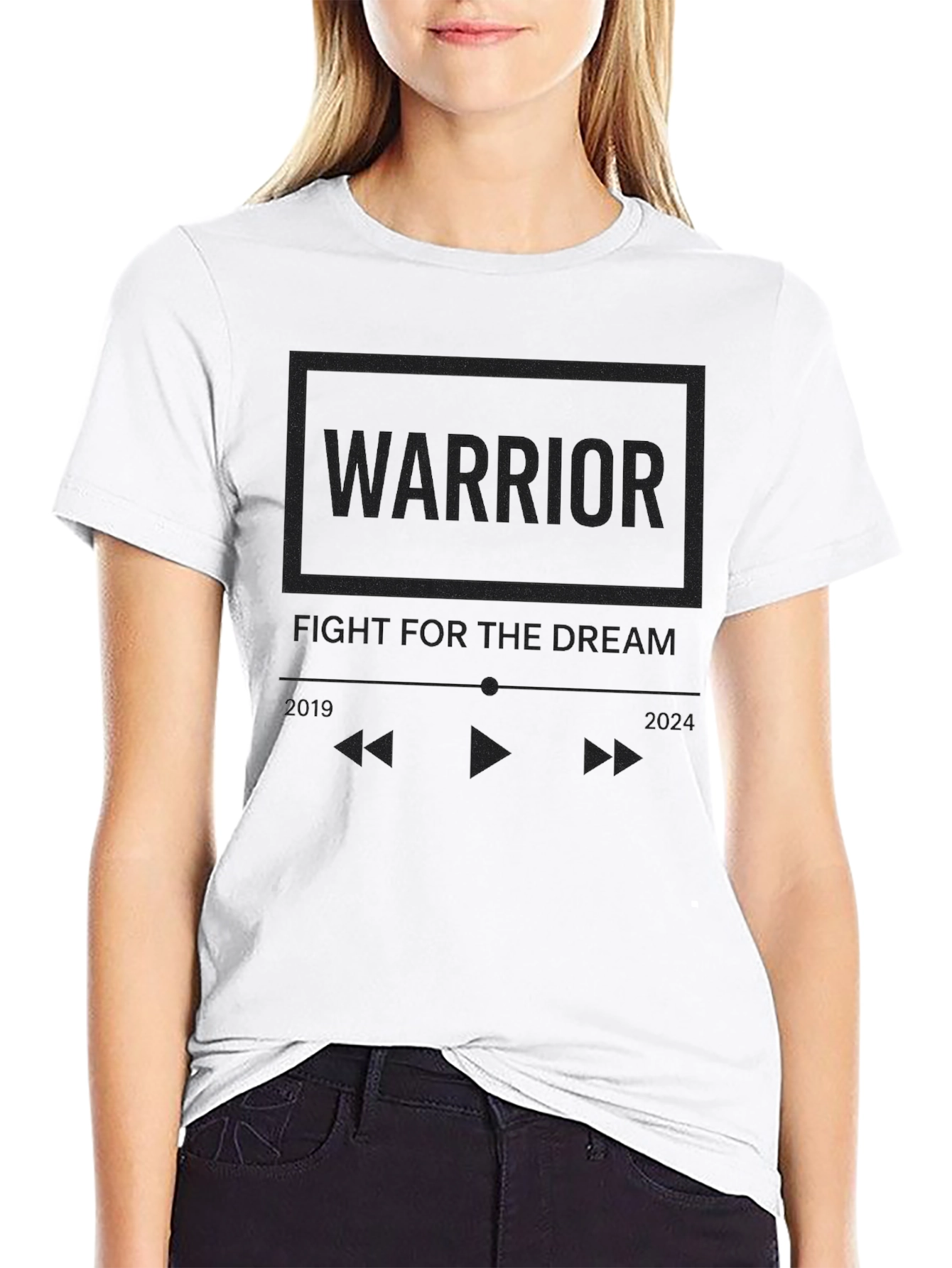 Warrior Dream Black T-Shirt