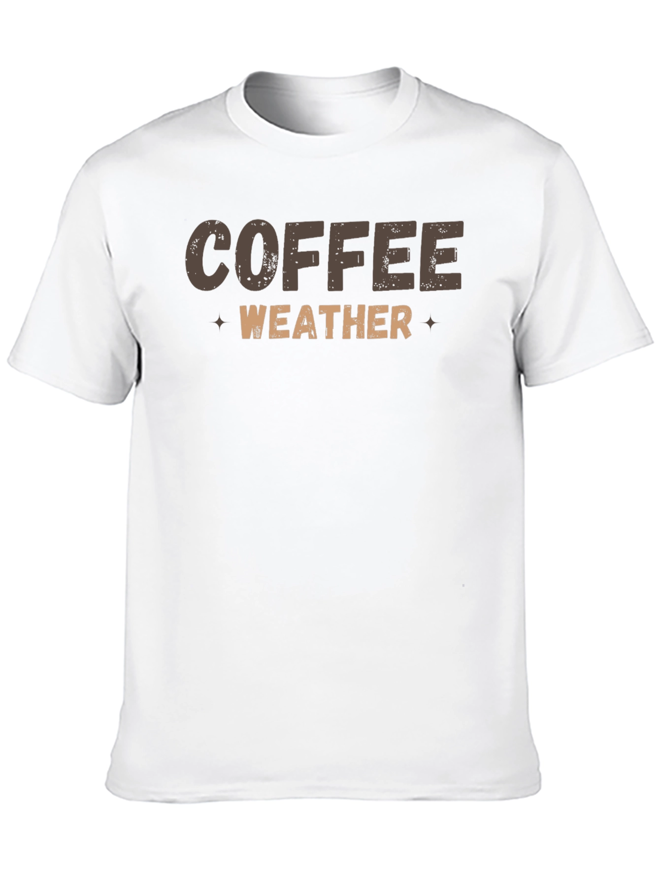 Coffee Weather Black Graphic Tee