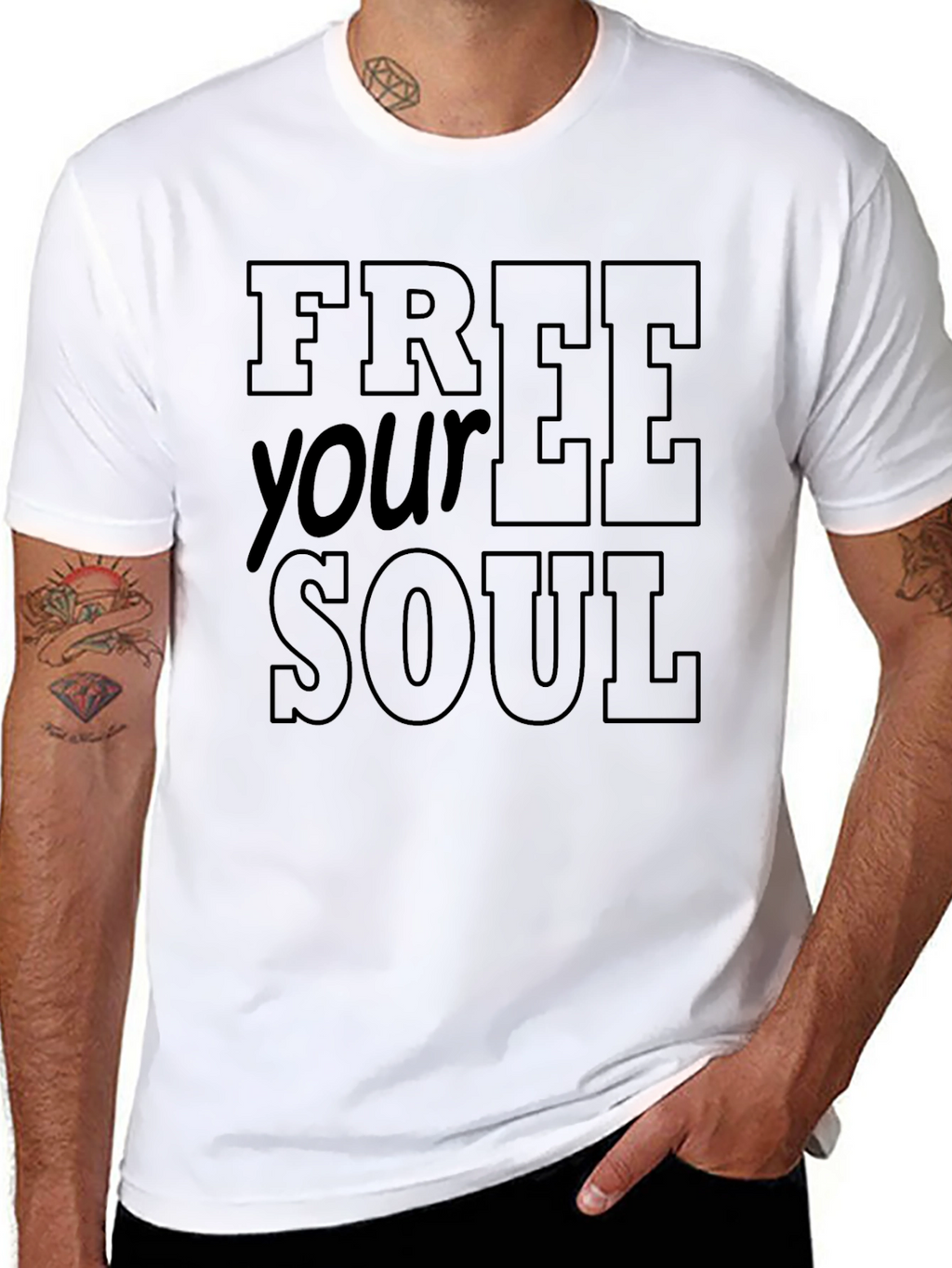 Free Your Soul Graphic T-Shirt