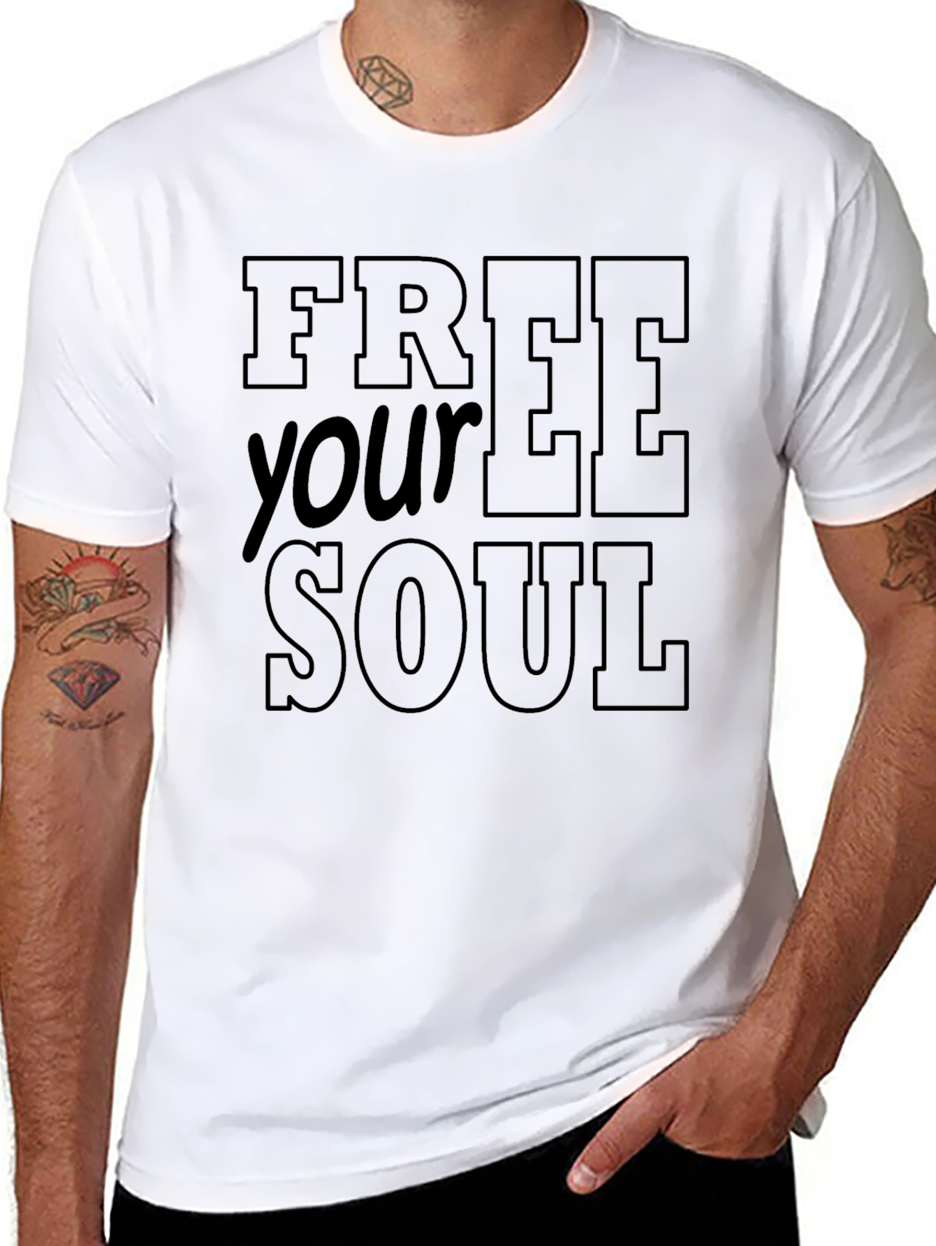 Free Your Soul Graphic T-Shirt