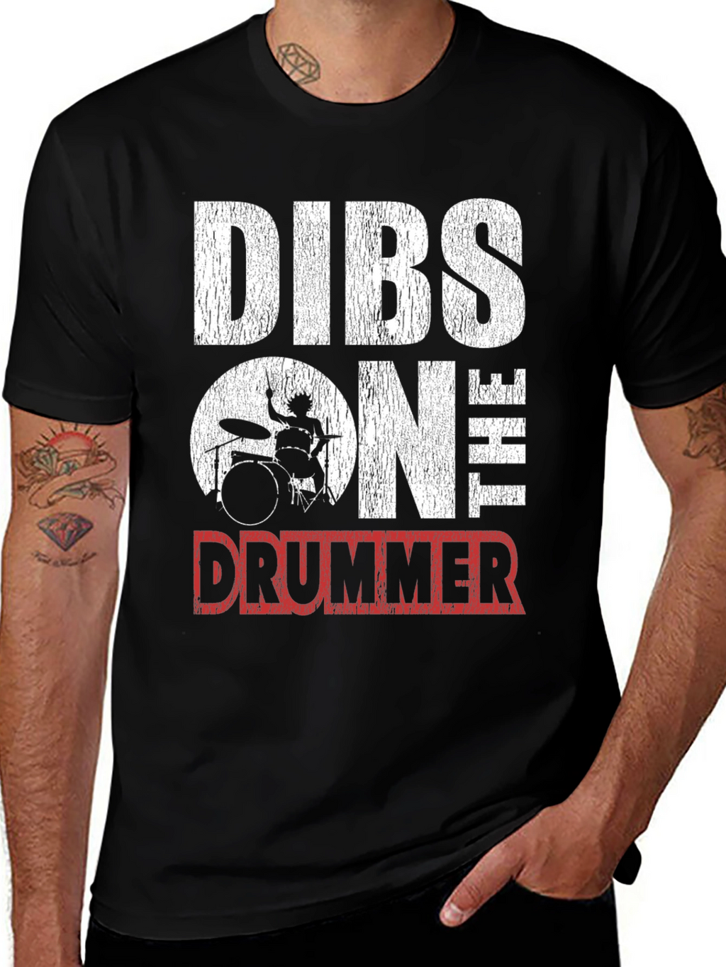 Dibs On The Drummer T-Shirt