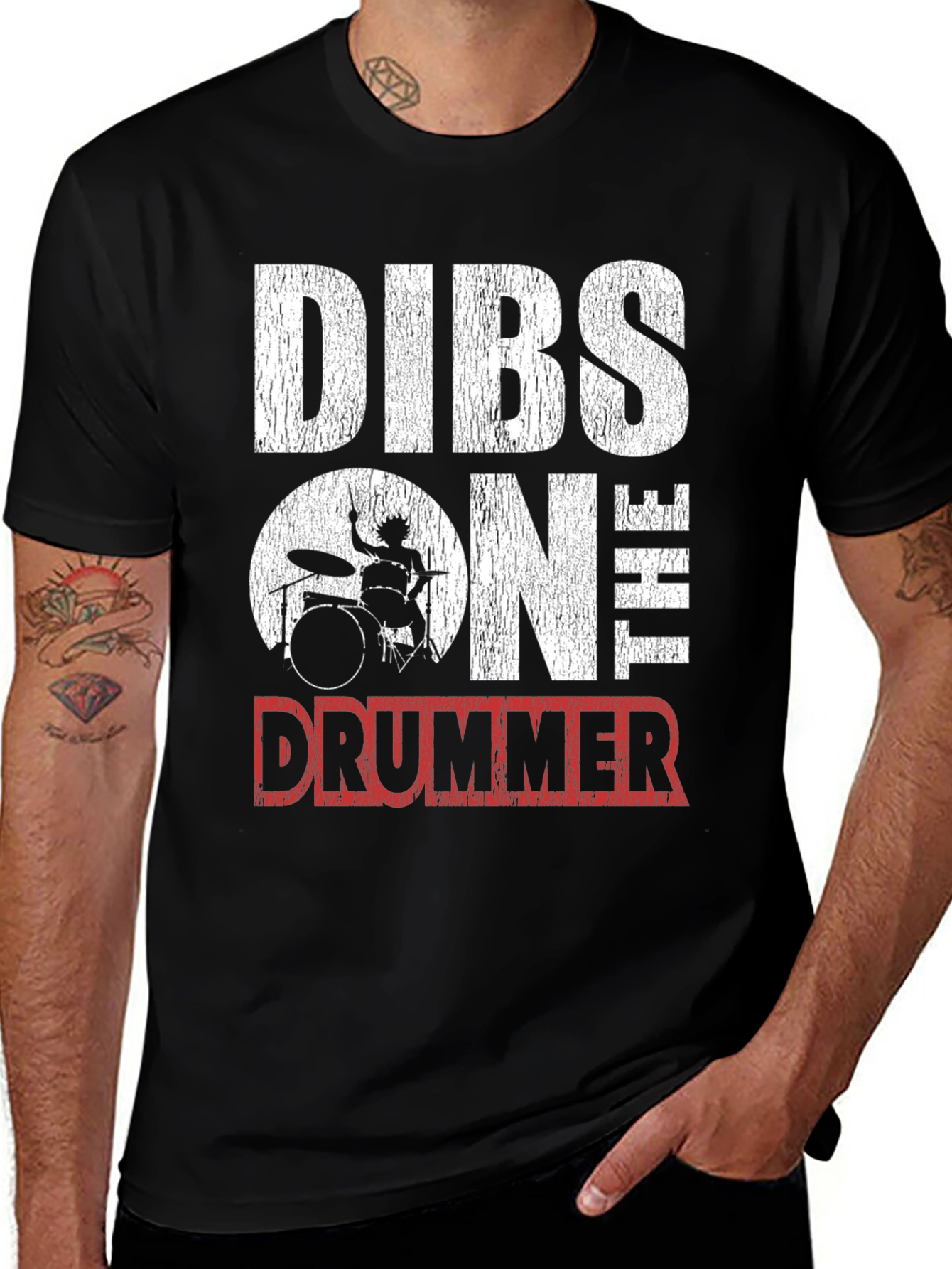 Dibs On The Drummer T-Shirt