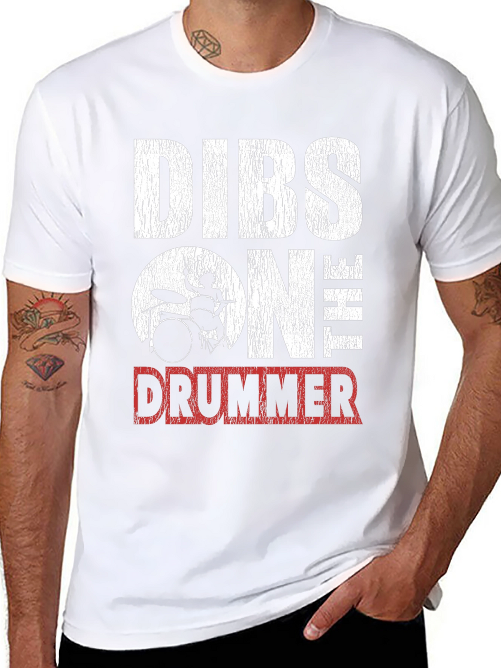 Dibs On The Drummer T-Shirt