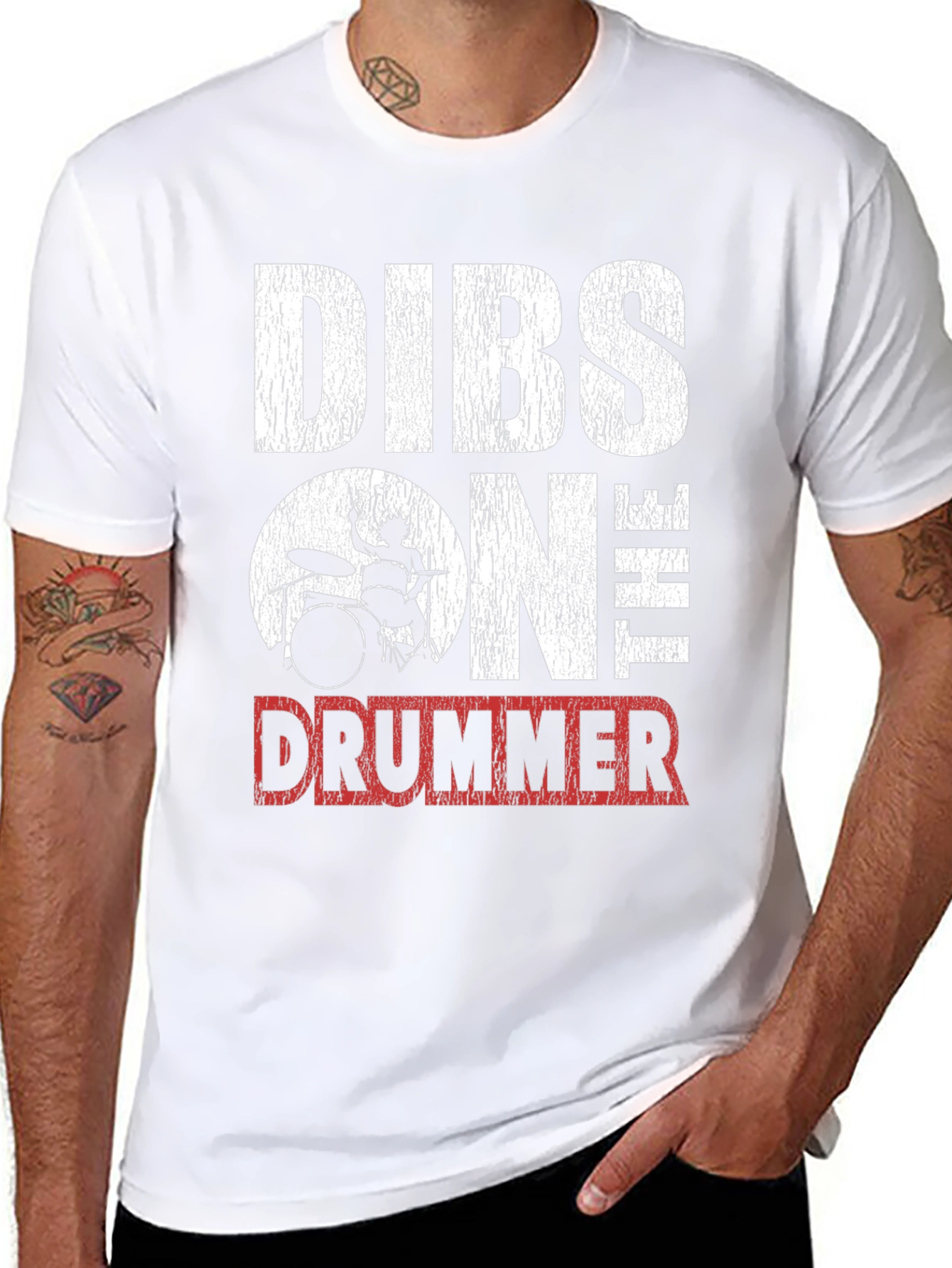 Dibs On The Drummer T-Shirt