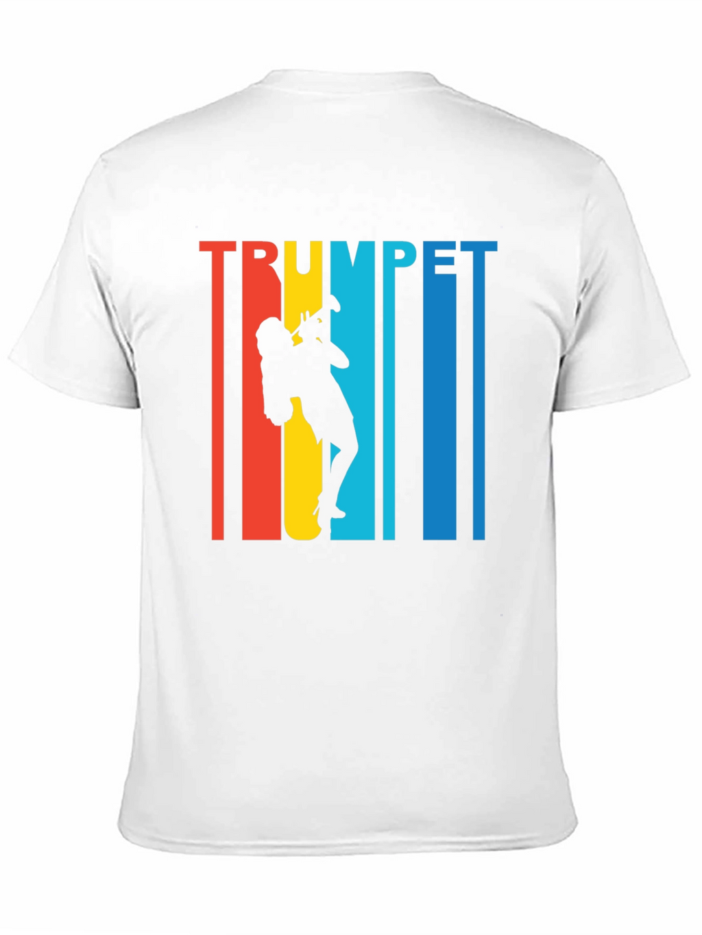 Trumpet Player Graphic Tee - Retro Style