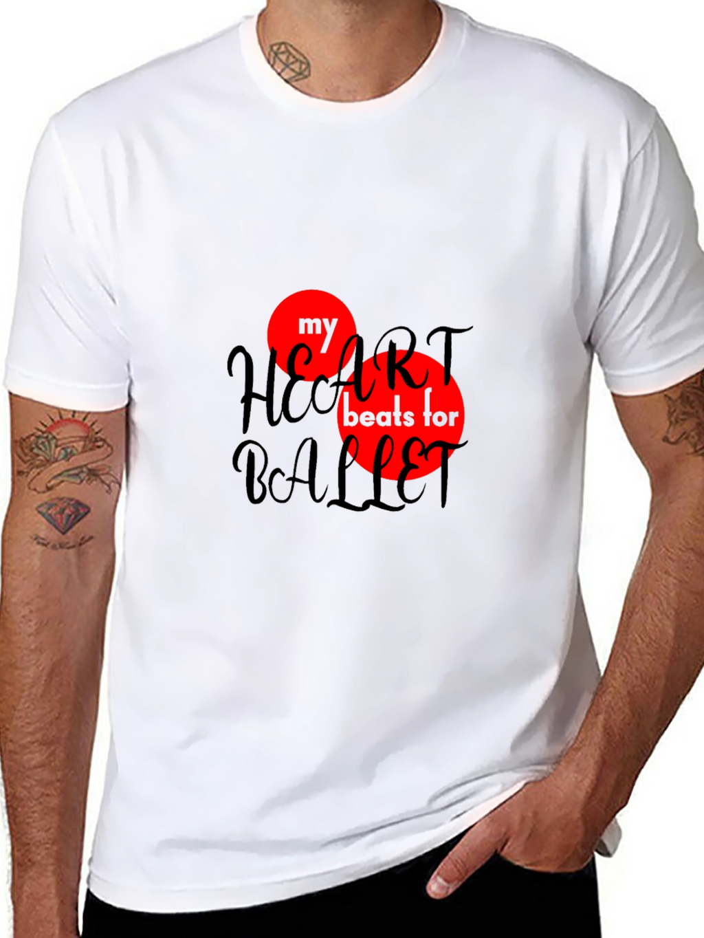 Ballet Heartbeat Tee - Passionate Dance Lovers Shirt