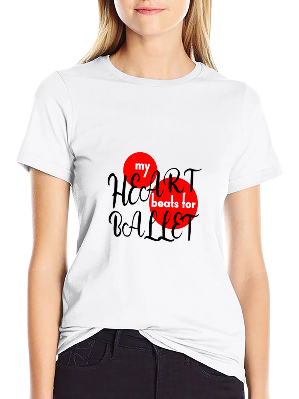 Ballet Heartbeat Tee - Passionate Dance Lovers Shirt