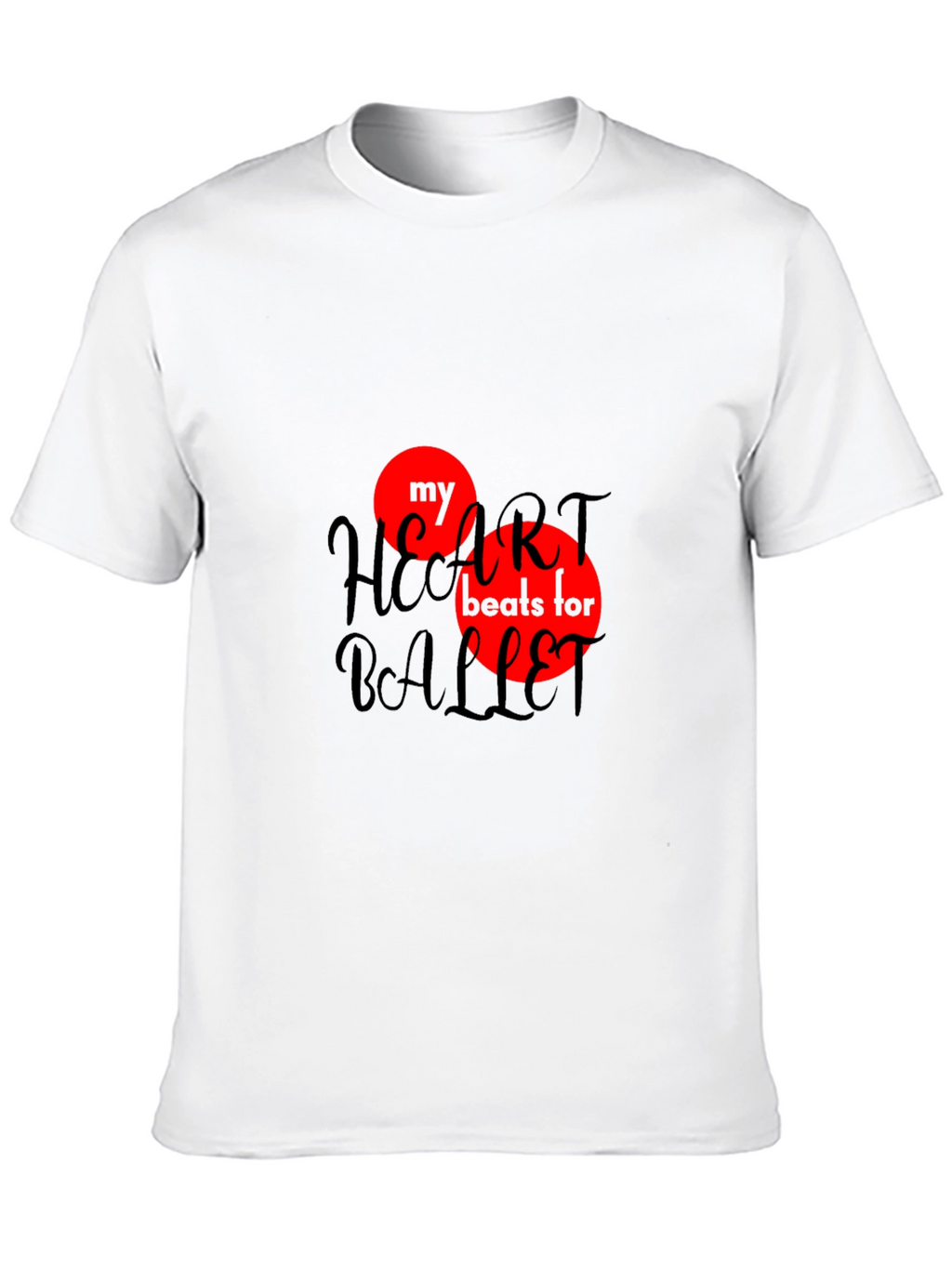 Ballet Heartbeat Tee - Passionate Dance Lovers Shirt